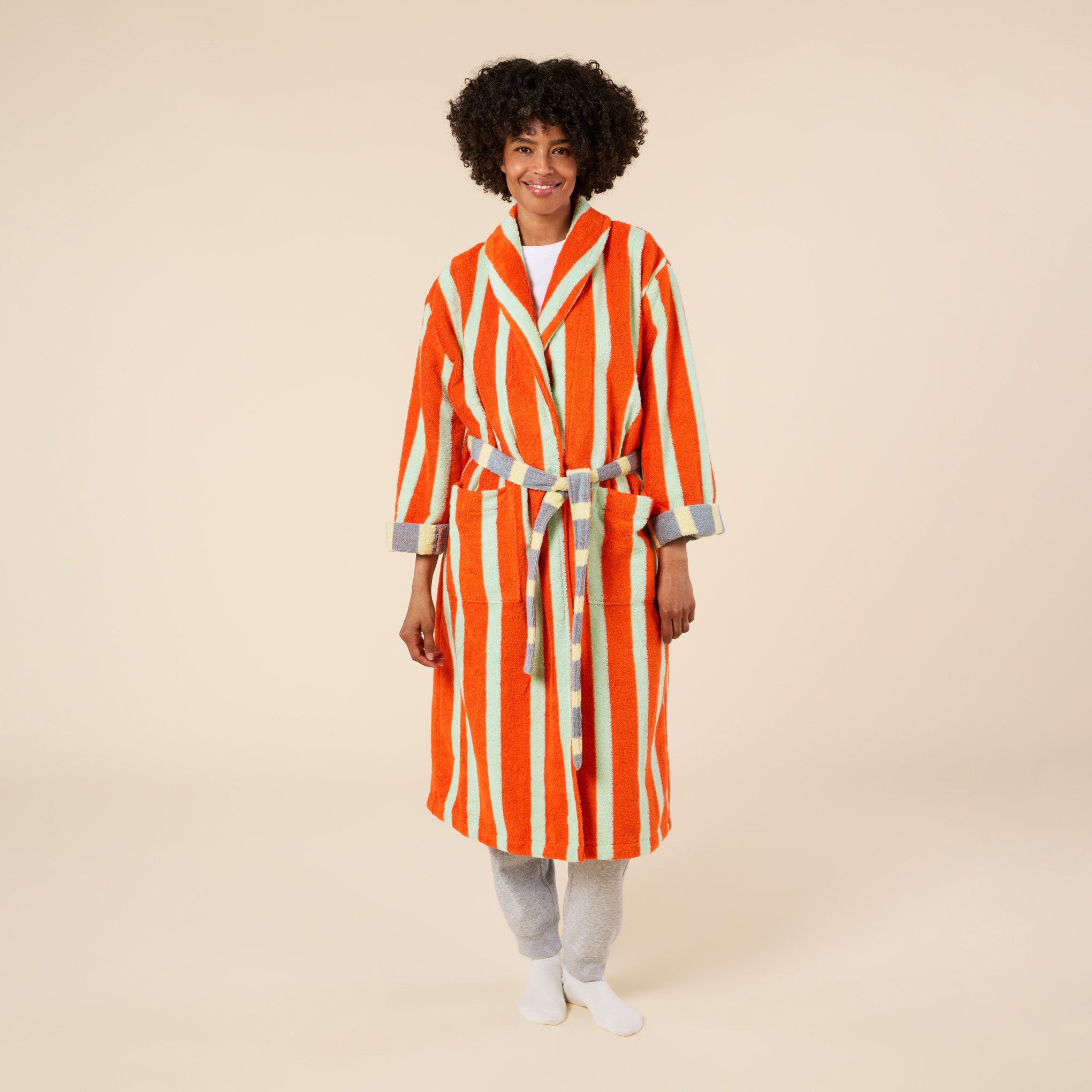 dusen dusen oversized tee dress DUSEN DUSEN Oversized Tee Dress Fruit Print White + Multicolor Rayon Size M