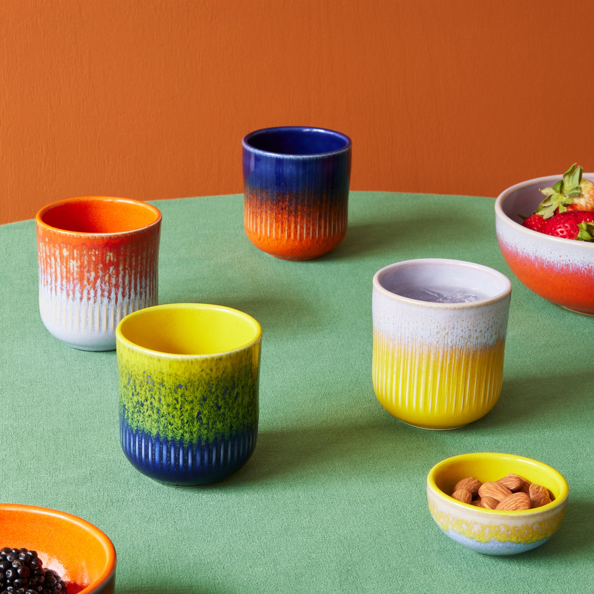 Portuguese Glazed Ceramic Tumblers - Set of 4 – MoMA Design Store