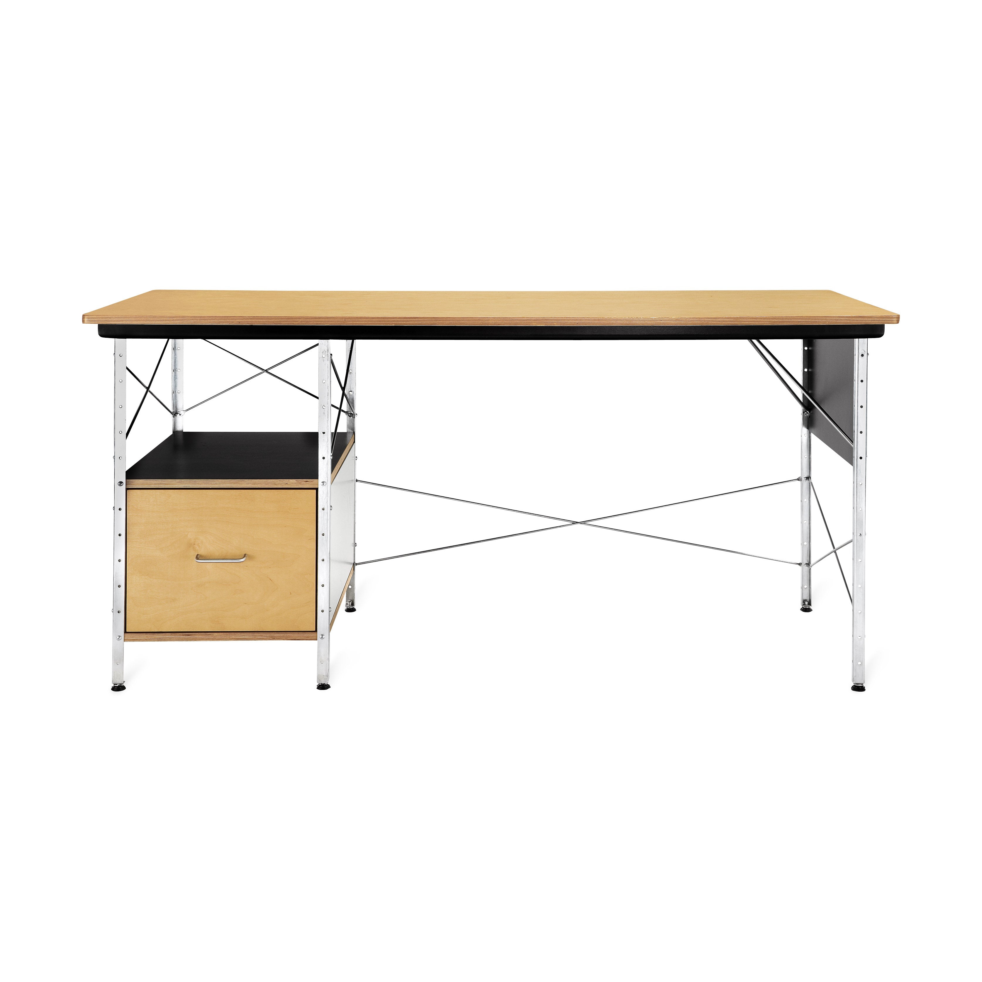 Eames Desk from Herman Miller - Red/ Blue