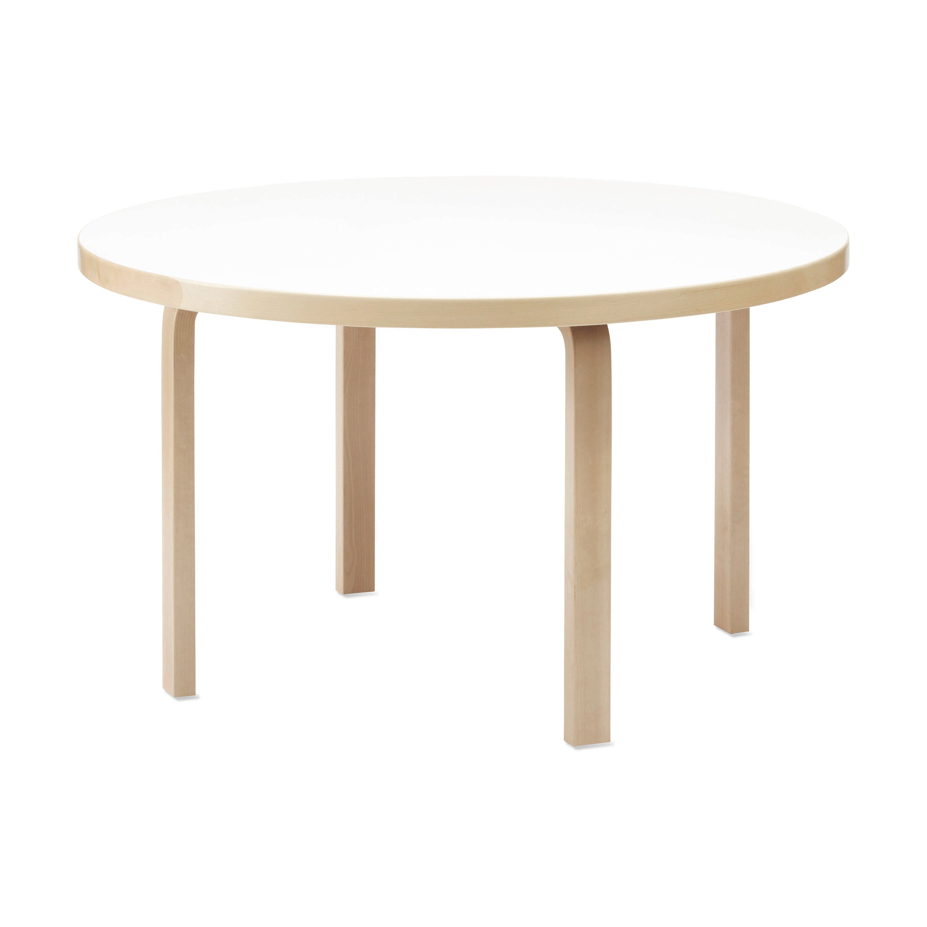 Artek Aalto Round Table 91 - White – MoMA Design Store