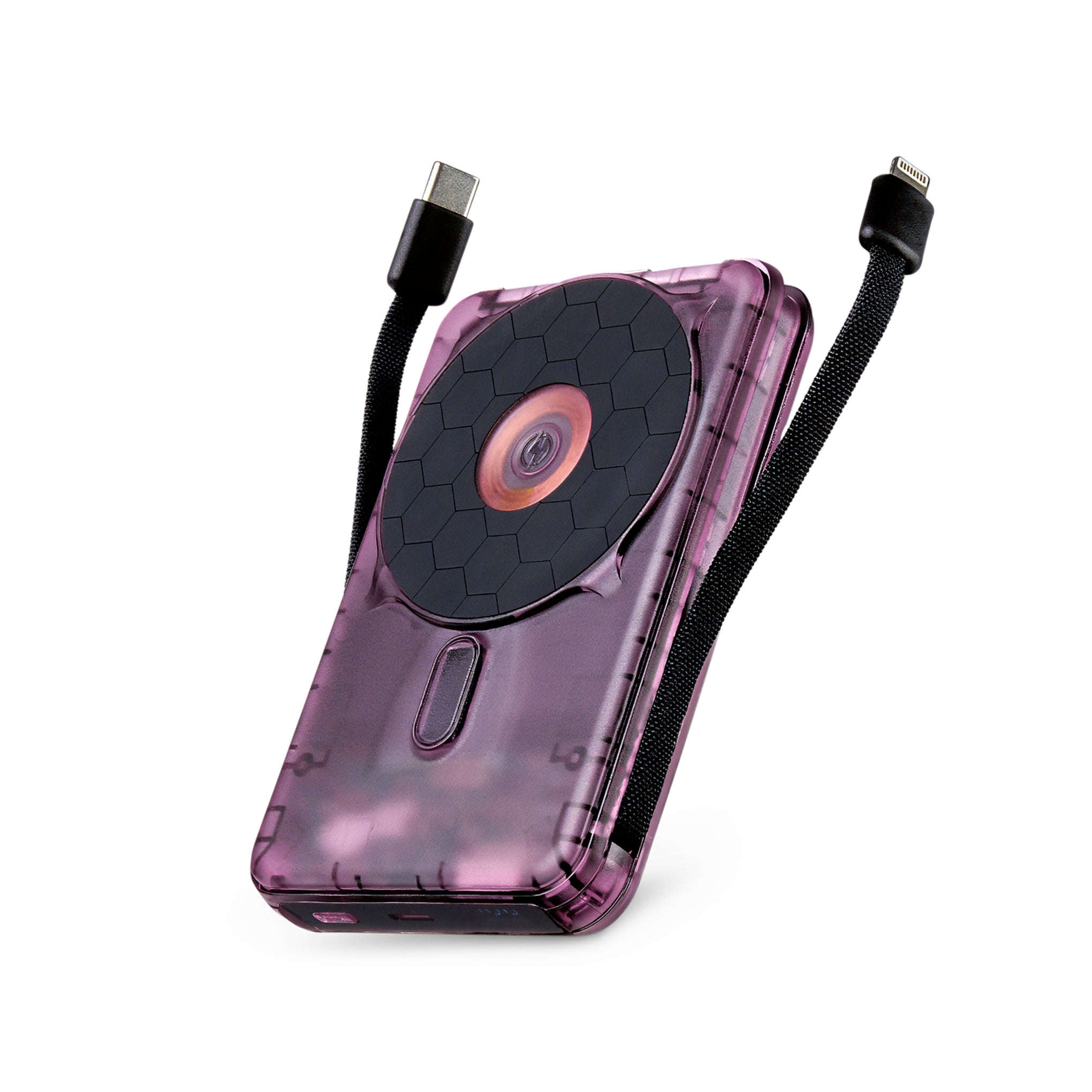 5-in-1 MagSafe Power Bank - Transparent Purple – MoMA Design Store
