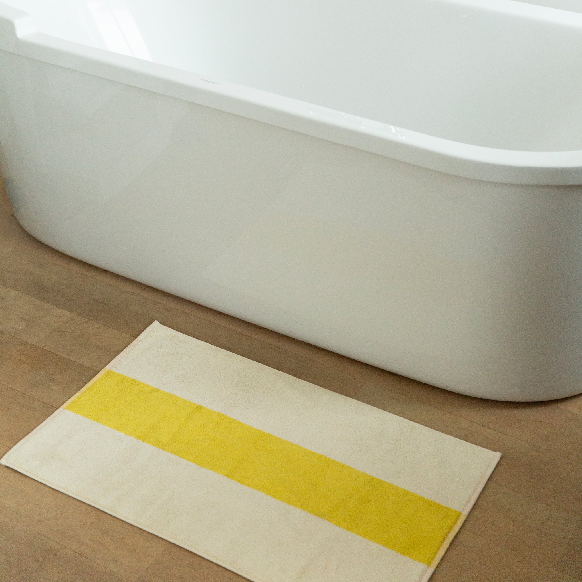 Martens Organic Cotton Bath Mat - Yellow/ Peach – MoMA Design Store