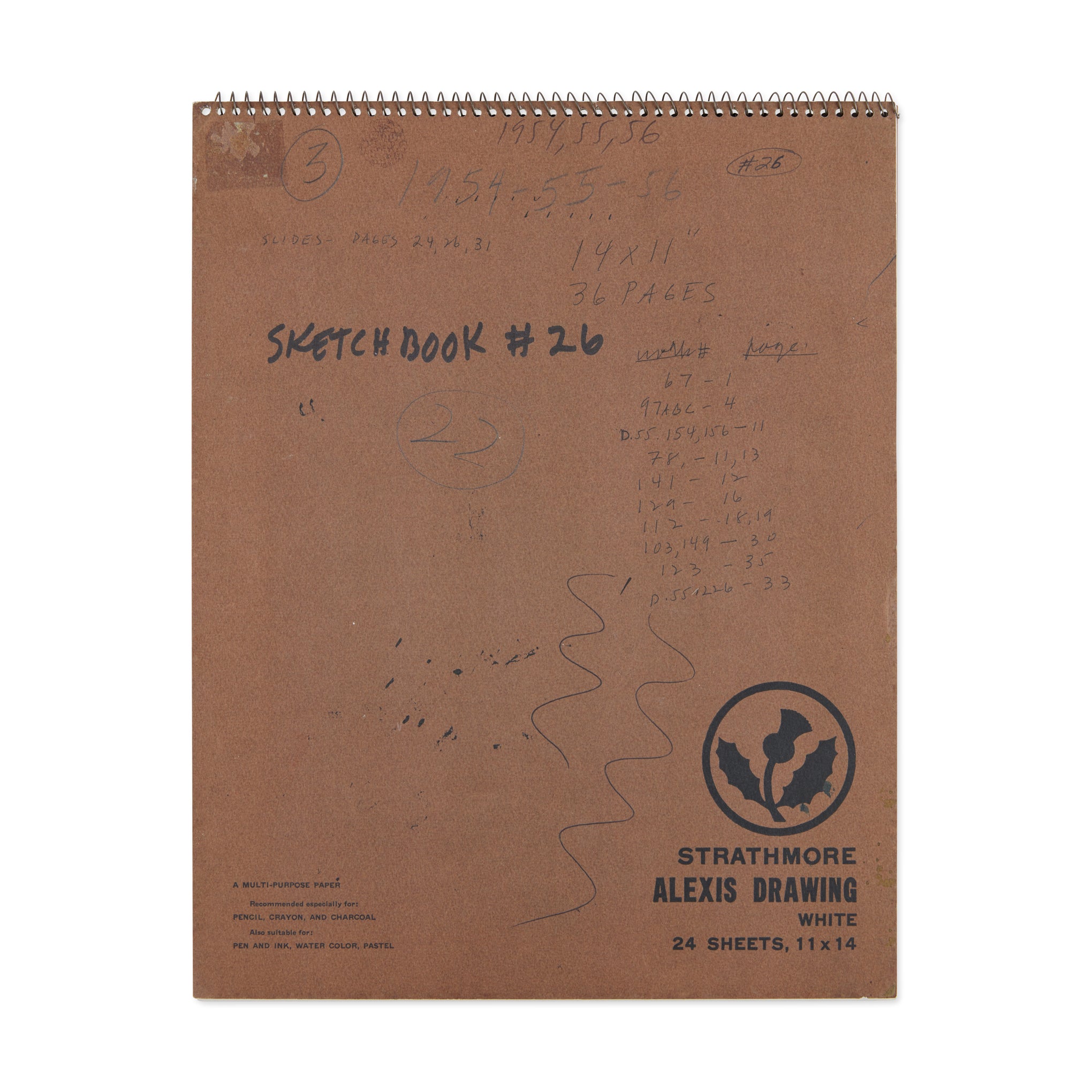 Ellsworth Kelly: Sketchbook #26 – Limited Edition Facsimile – MoMA