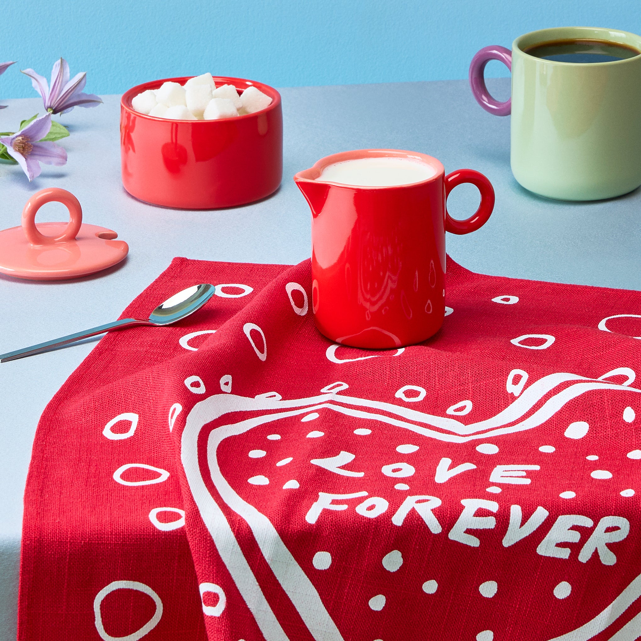 [デ1787] tea.time様 デザインペーパー Tea Time Tea Towel – Hester & Cook