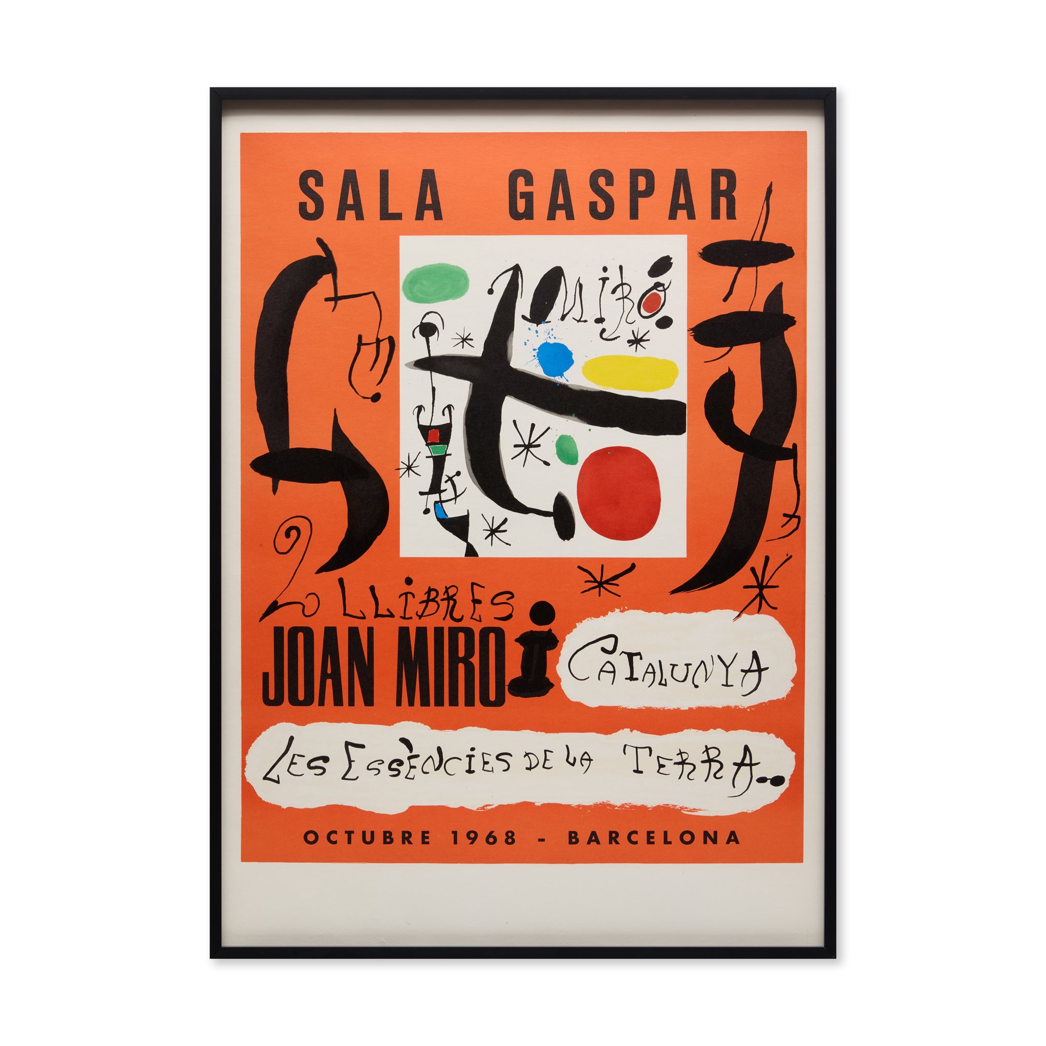 Joan Miró Les Essències de la Terra Framed Poster – MoMA Design Store