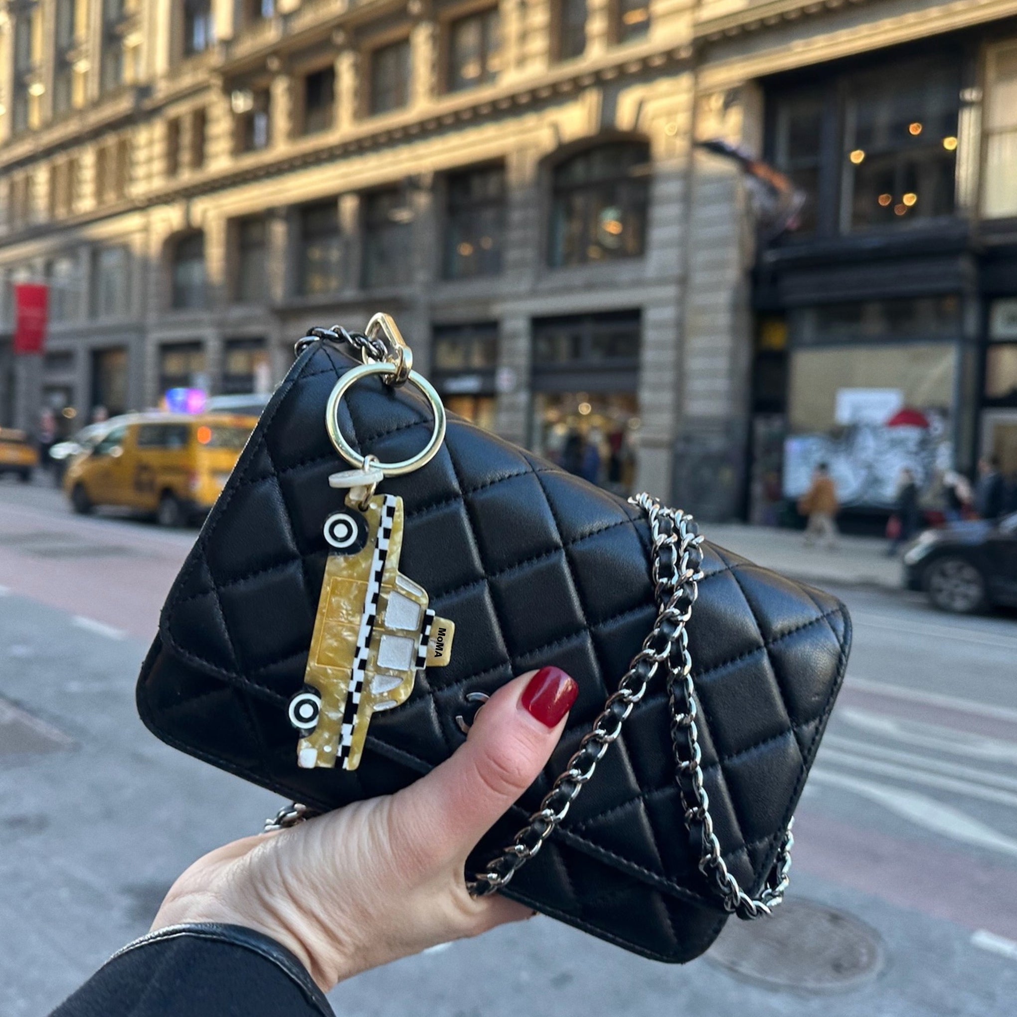 Solar Eclipse Keyring Bag Charm - MoMA Taxi – MoMA Design Store