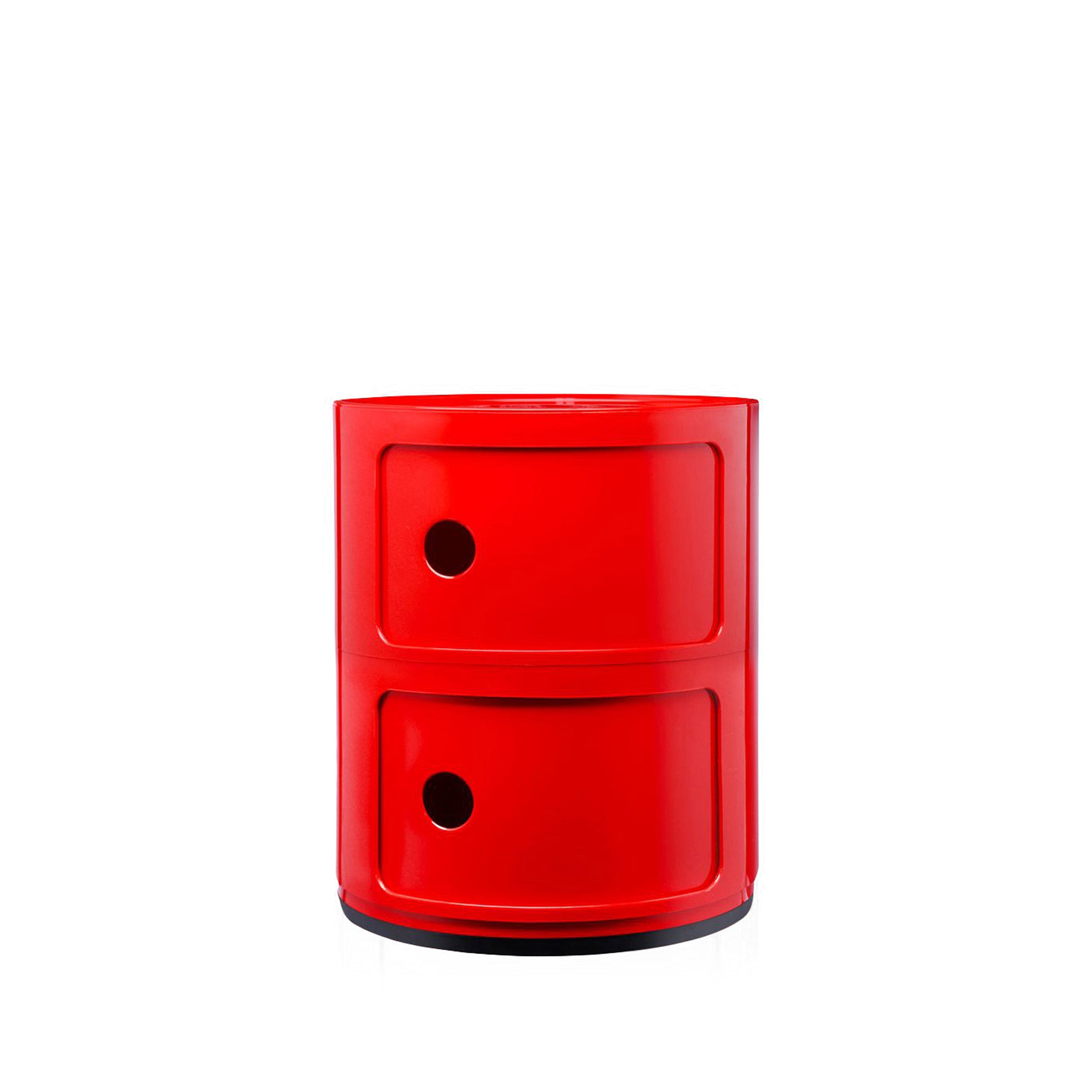 Kartell Componibili 2 Tier Storage - Red – MoMA Design Store