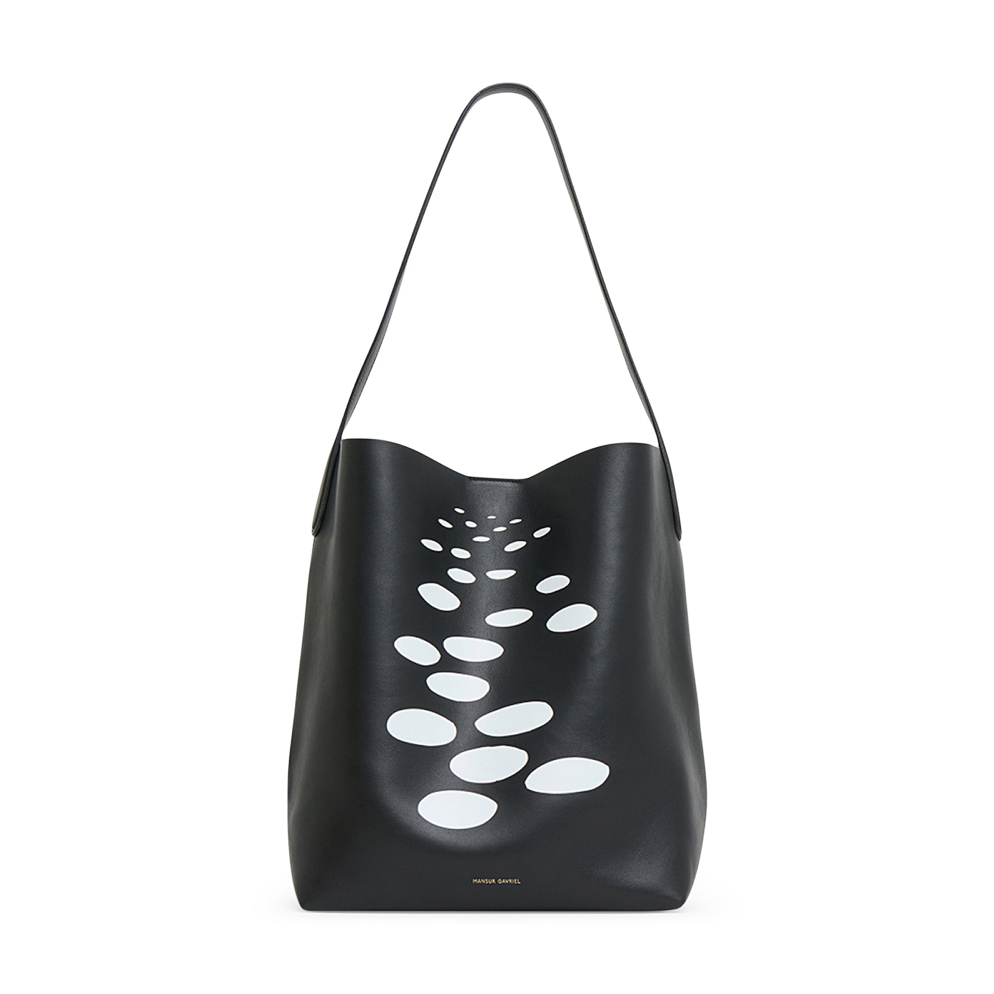 Alexander Calder Mansur Gavriel Everyday Cabas Leather Tote Bag