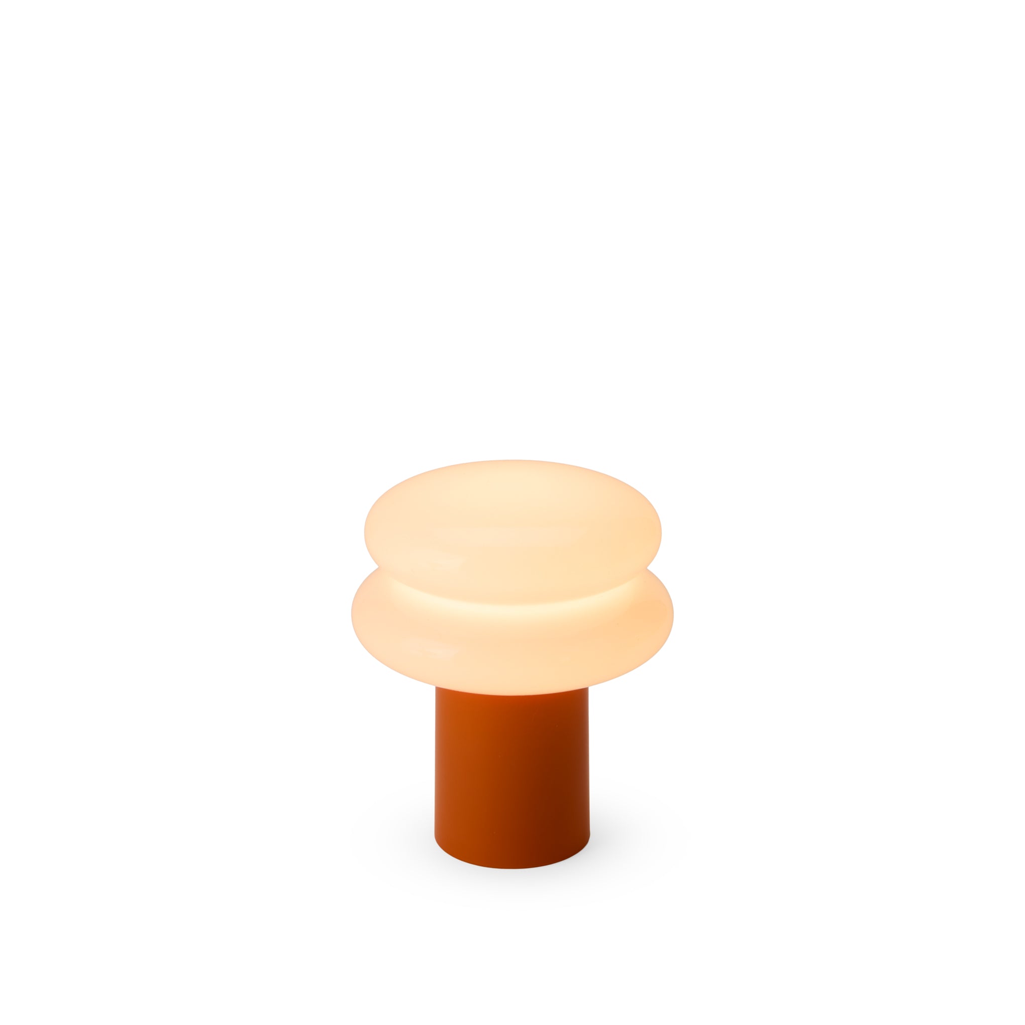 Snowman 8 Mini Portable Lamp - Tangerine – MoMA Design Store
