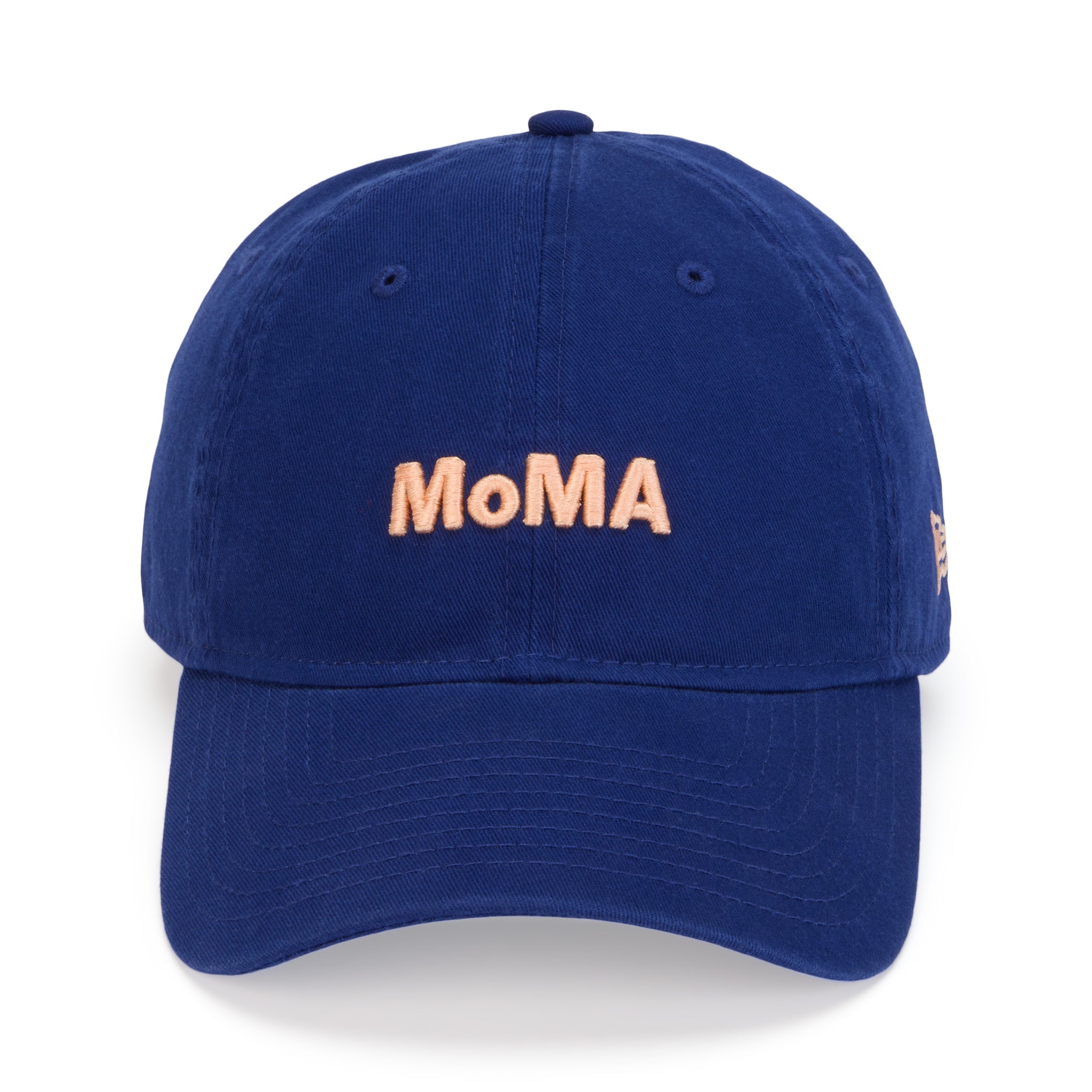 MoMAキャップ Colorful MoMA Adjustable Baseball Cap - Royal Blue/ Peach – MoMA