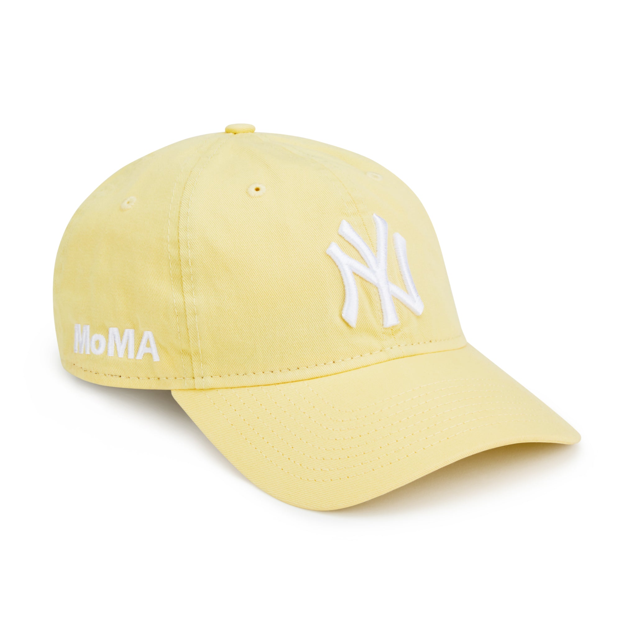 MoMA NY Yankees Adjustable Baseball Cap Pastel Yellow – MoMA
