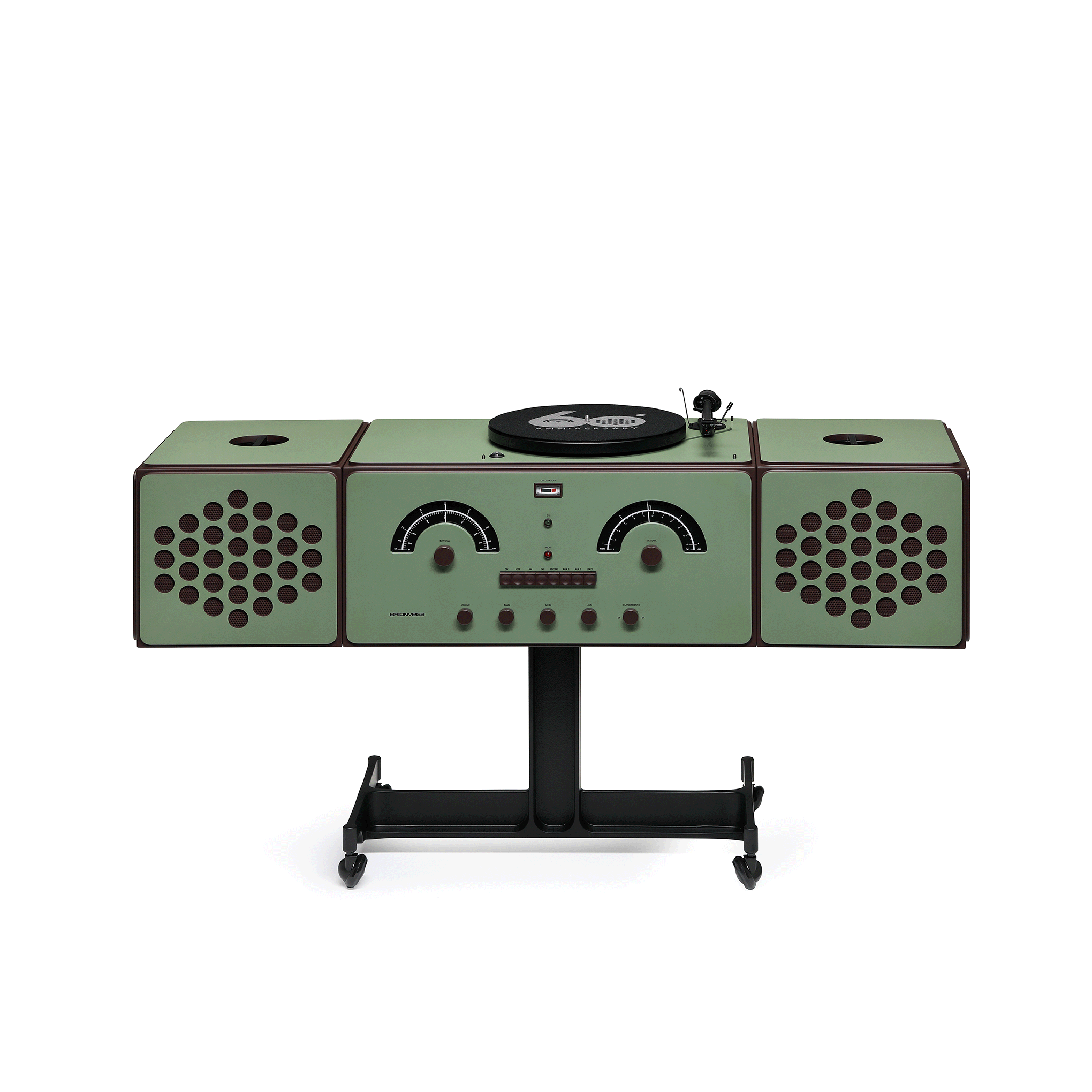 Brionvega Radiofonografo Radio and Turntable – MoMA Design Store