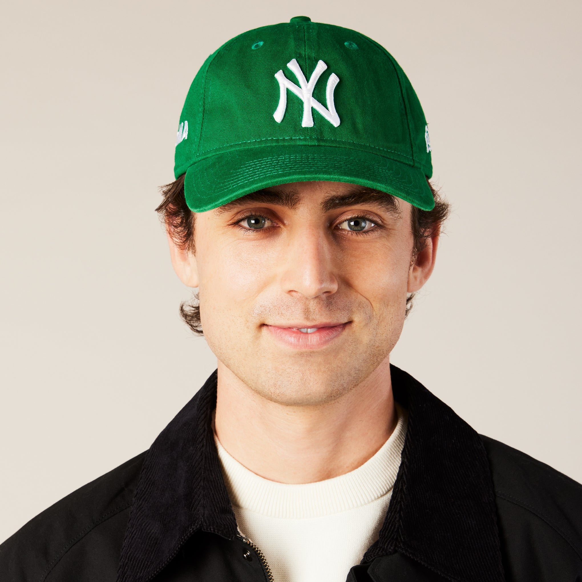 MoMA NY Yankees Adjustable Baseball Cap Kelly Green – MoMA