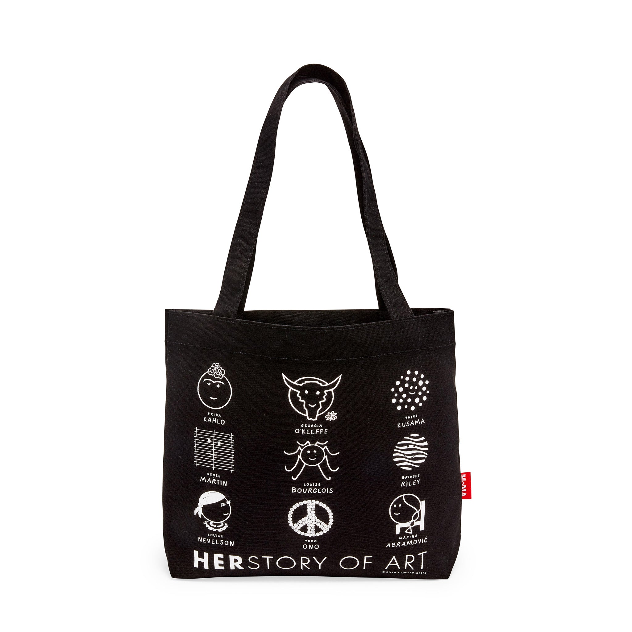 Moma Herstory of Art Tote Bag, Black