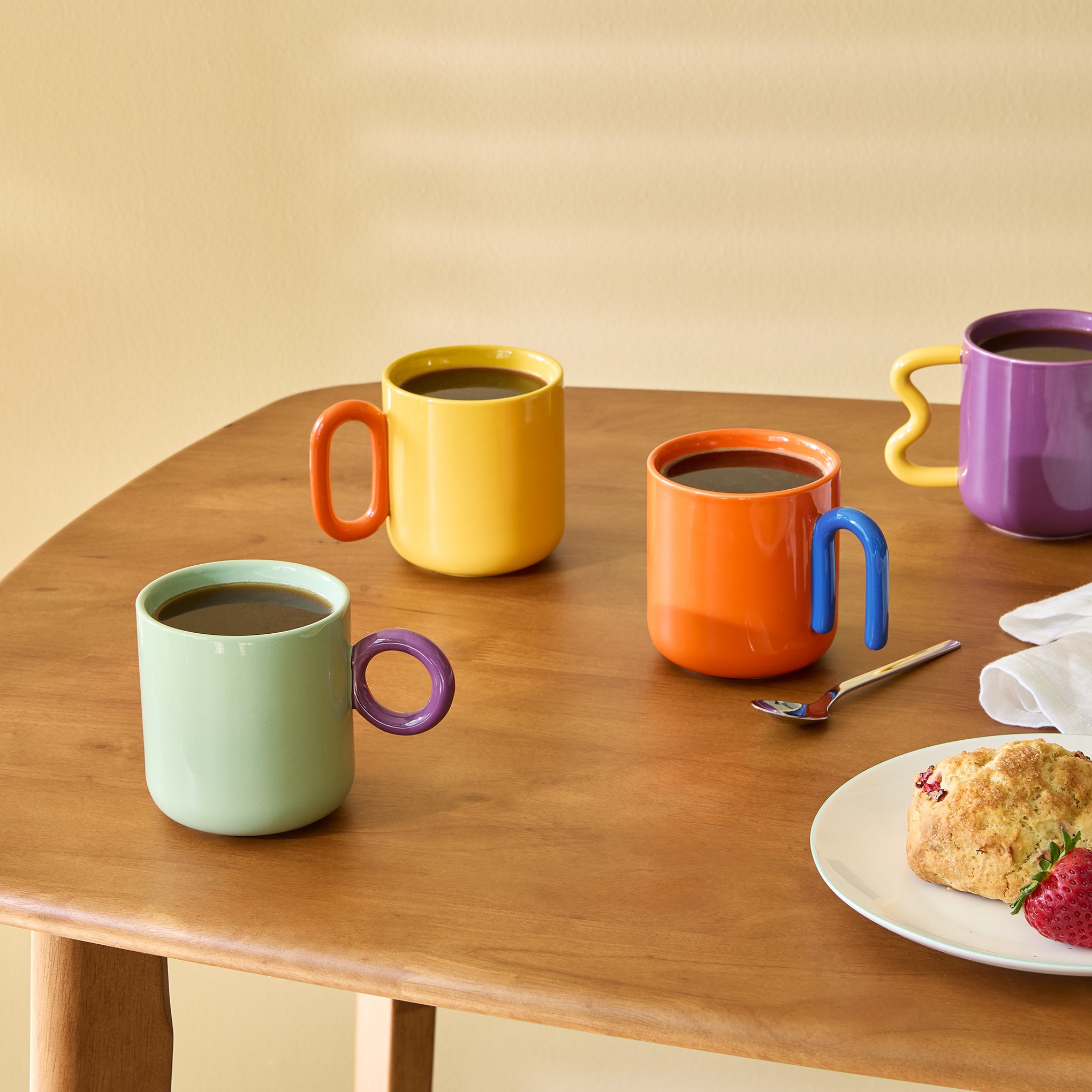 Creative Porcelain Mugs & Espresso Cups