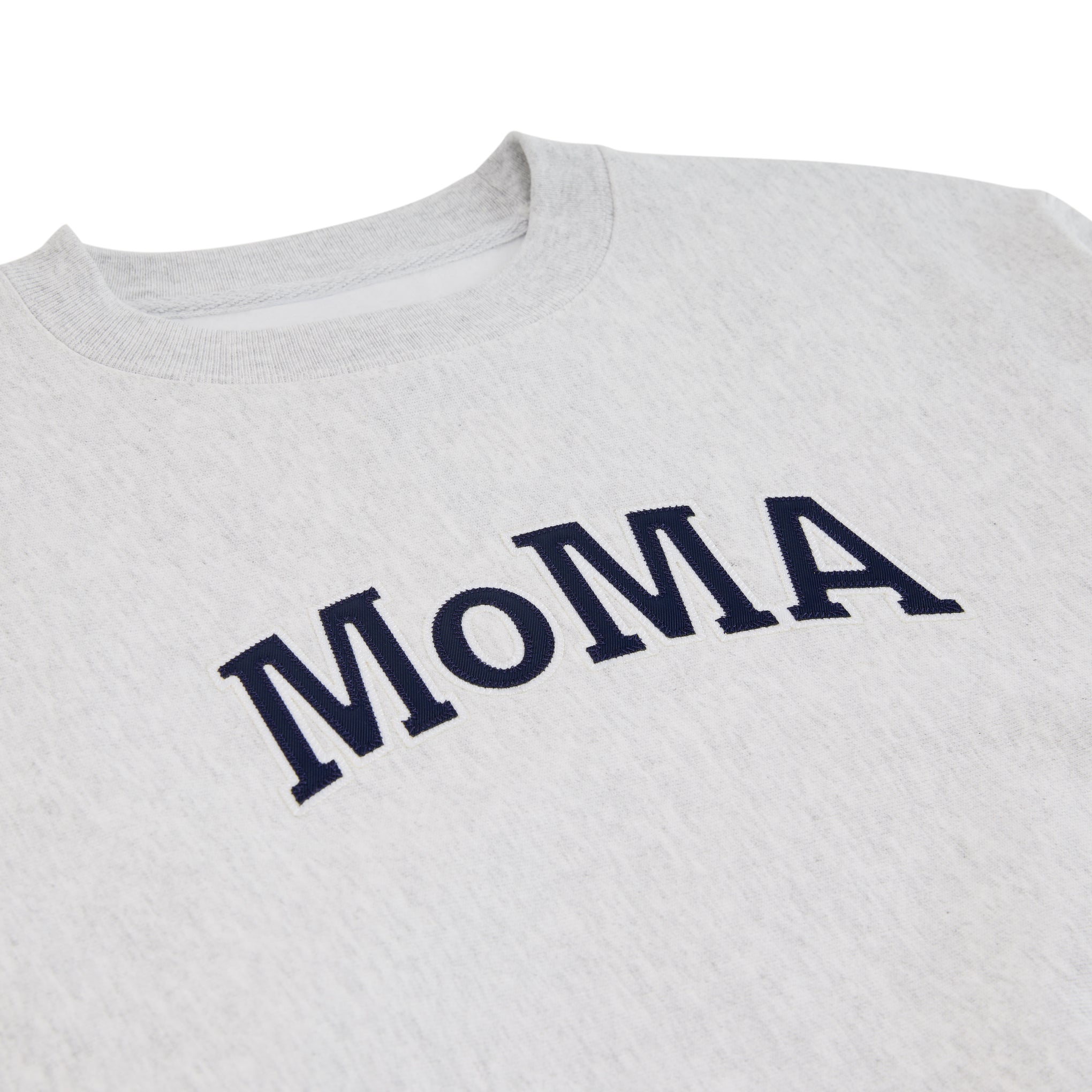 Champion Crewneck Sweatshirt - MoMA Edition - Silver Gray – MoMA