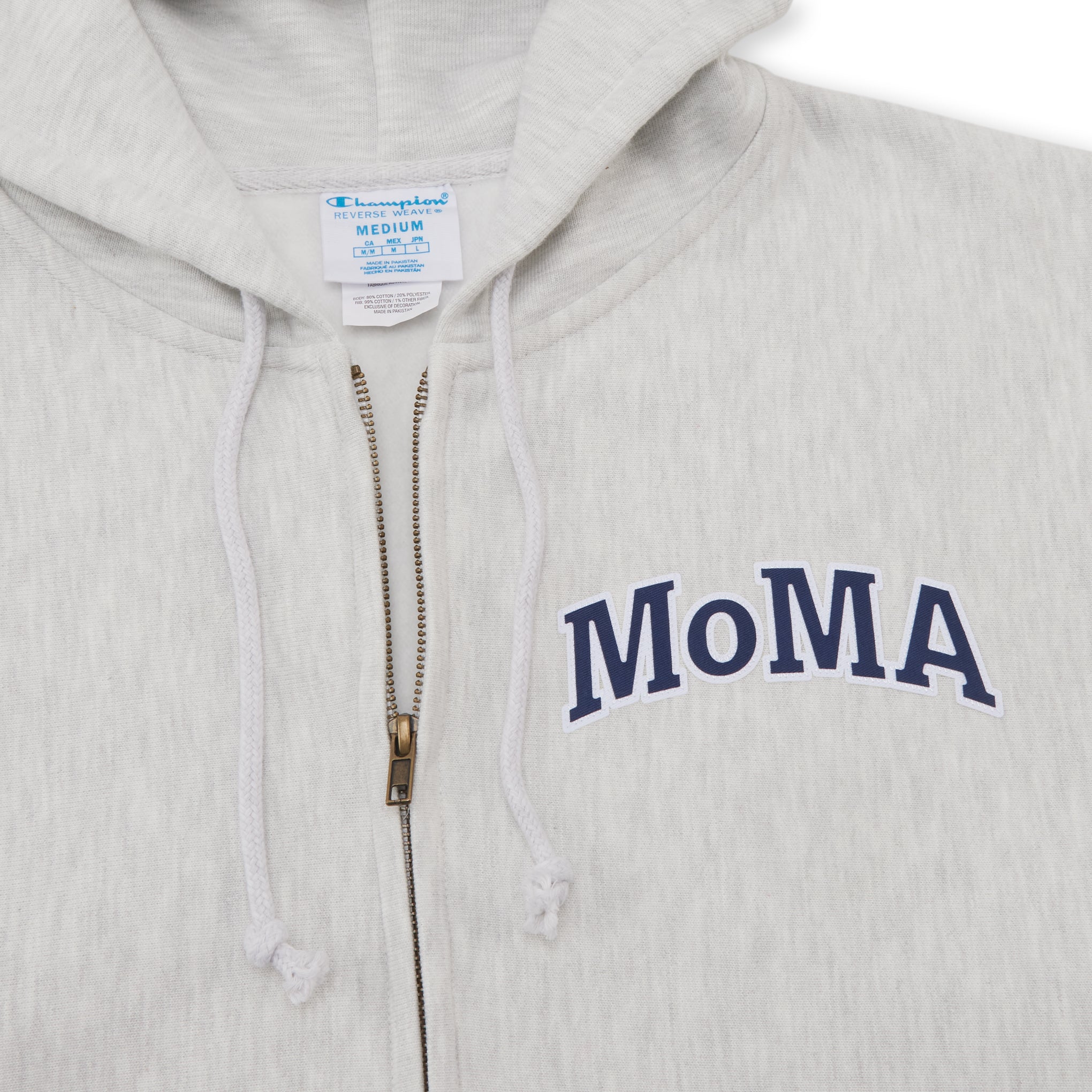 Moma Champion Sweater Zip 60 Champion Hoodie MoMA Edition Black