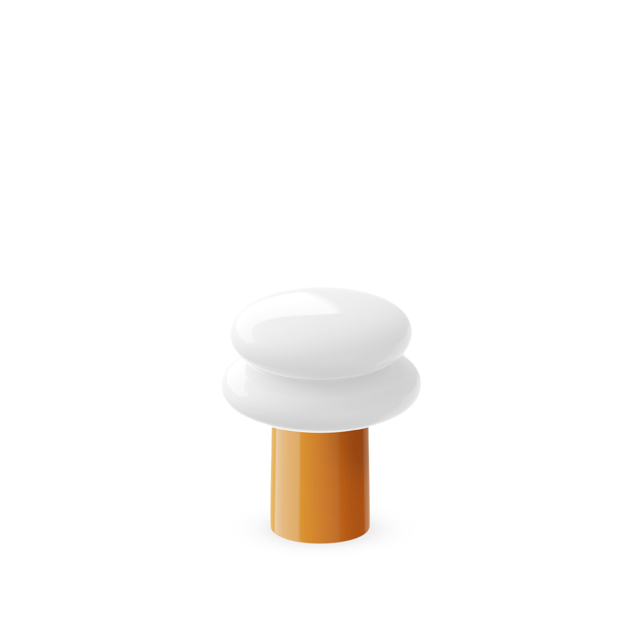 Snowman 8 Mini Portable Lamp - Tangerine – MoMA Design Store