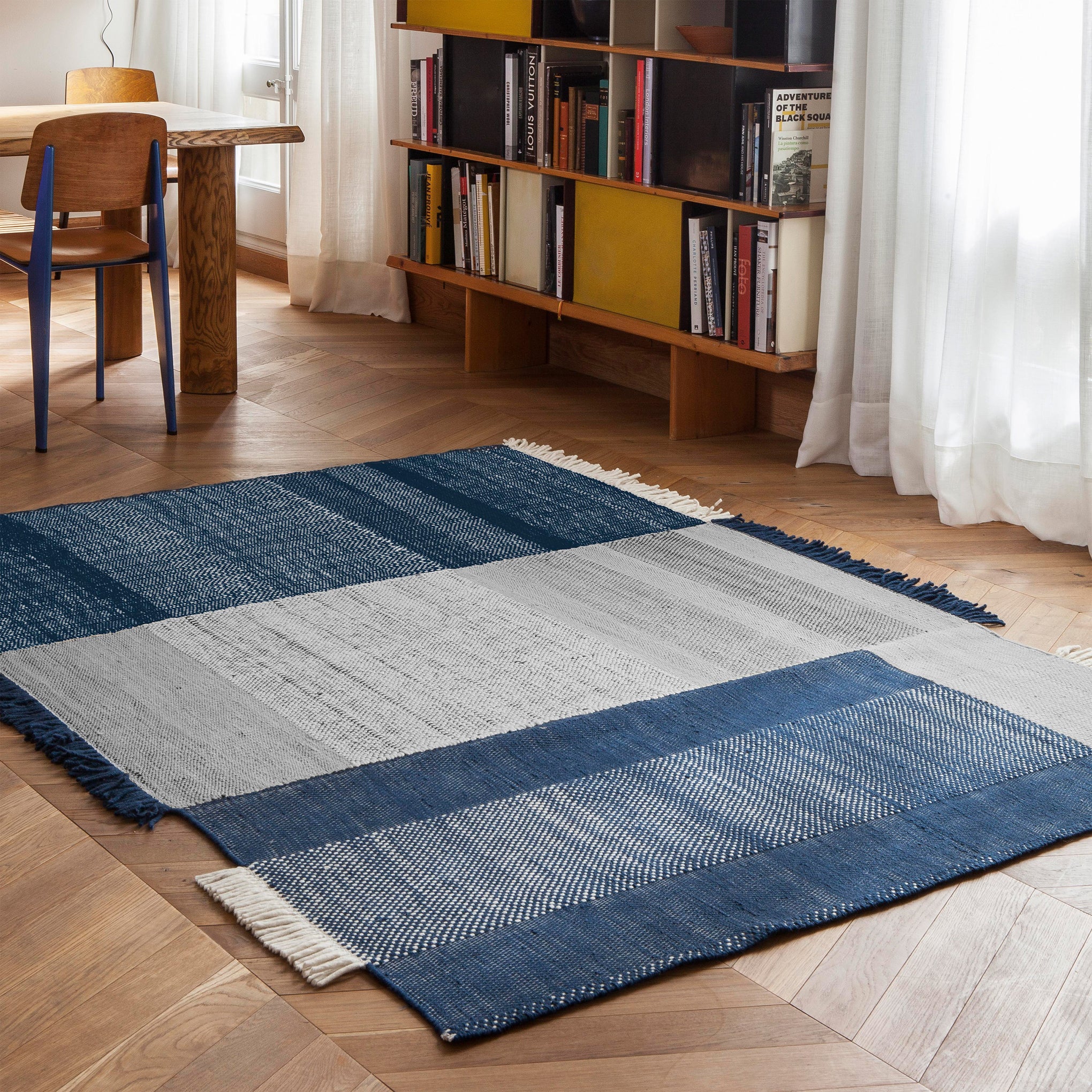 Nanimarquina Tres Rug - Blue – MoMA Design Store