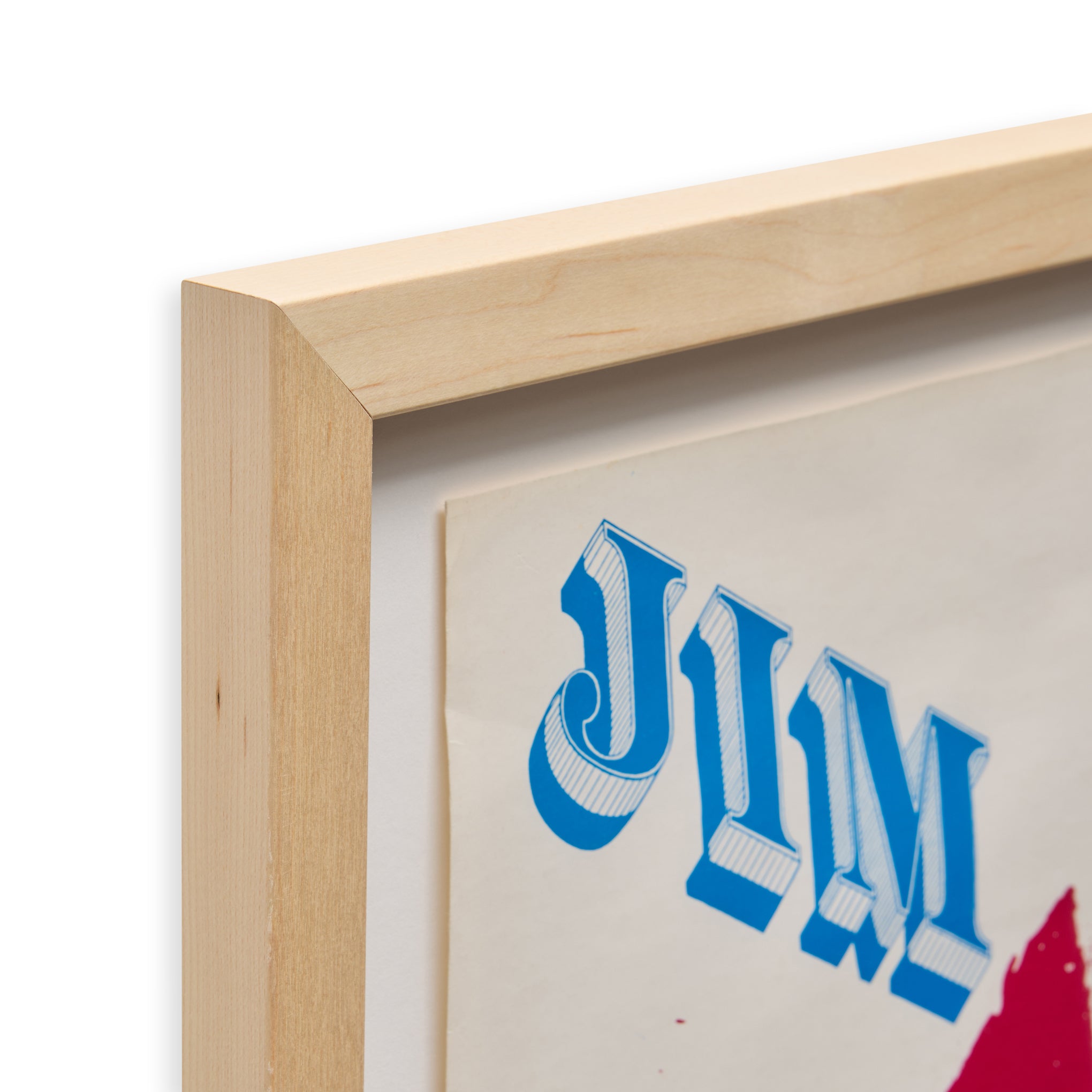ジムダイン　サイン入り　moma Jim Dine Exposition 74 Framed Poster – MoMA Design Store