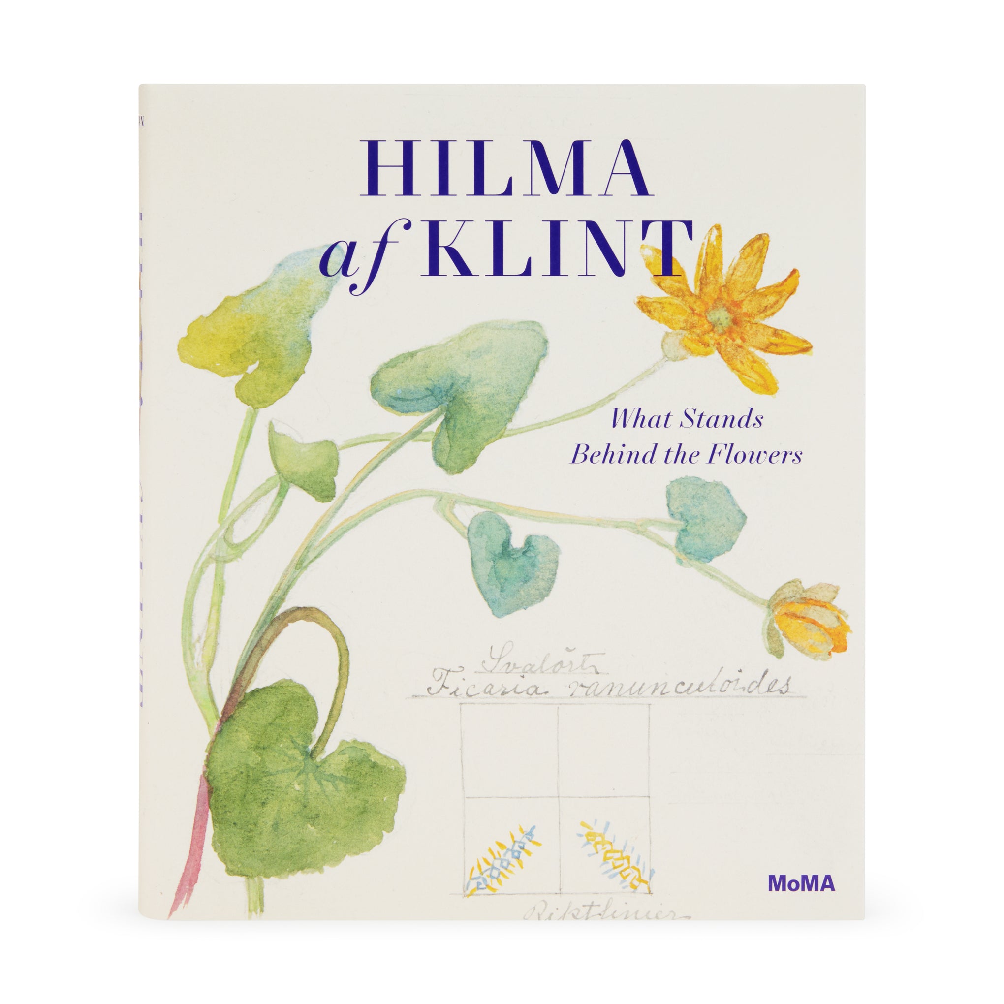 Hilma af Klint What Stands Behind the Flowers Hardcover MoMA