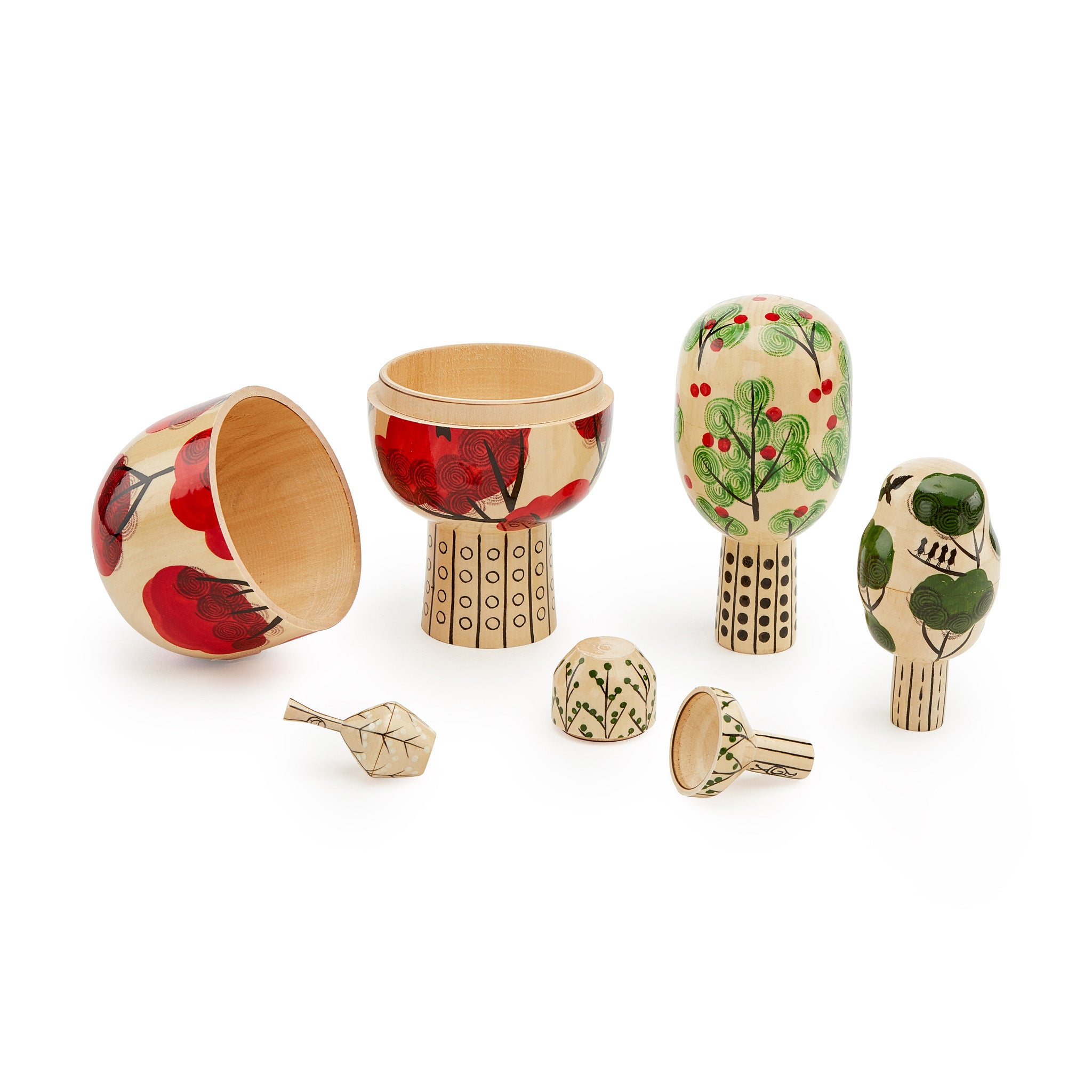 Tree of Seasons Matryoshka Nesting Doll – MoMA Design Store