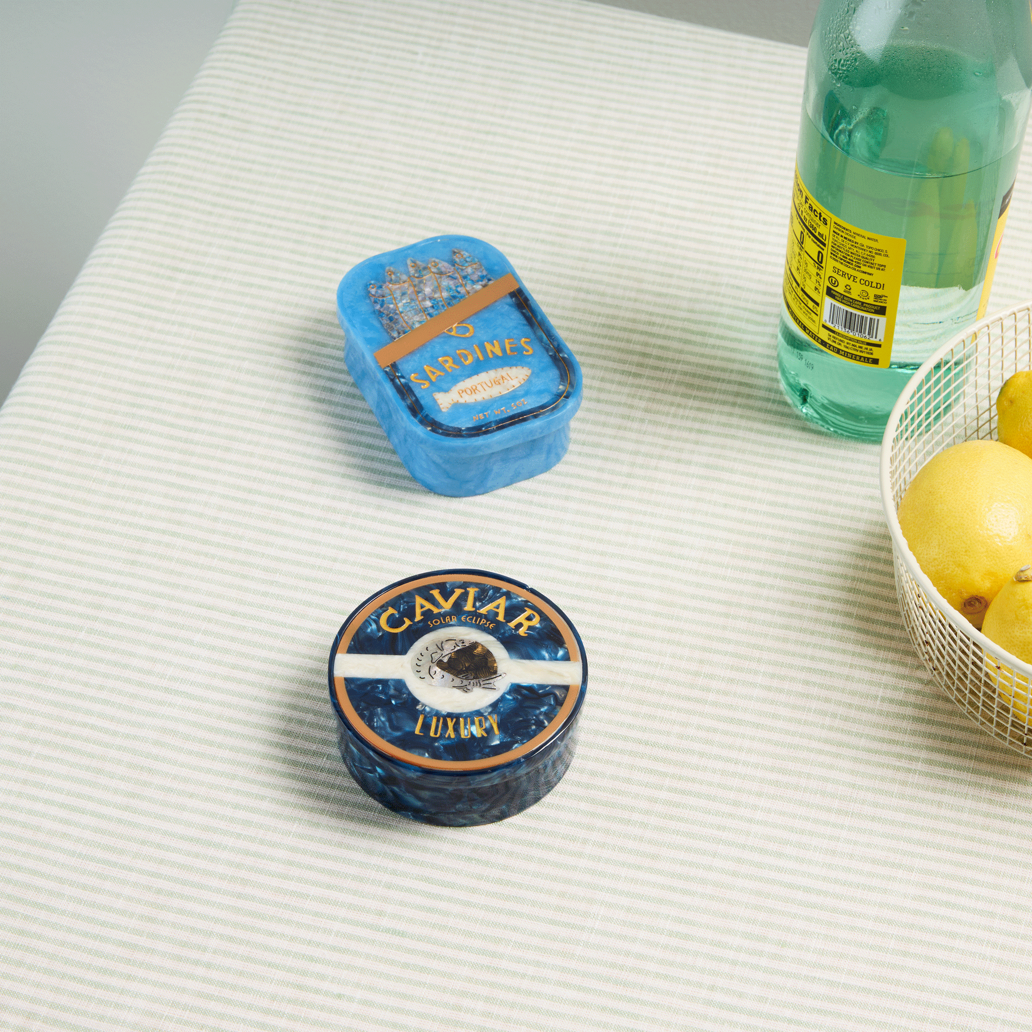 caviar fish box Solar Eclipse Trinket Box