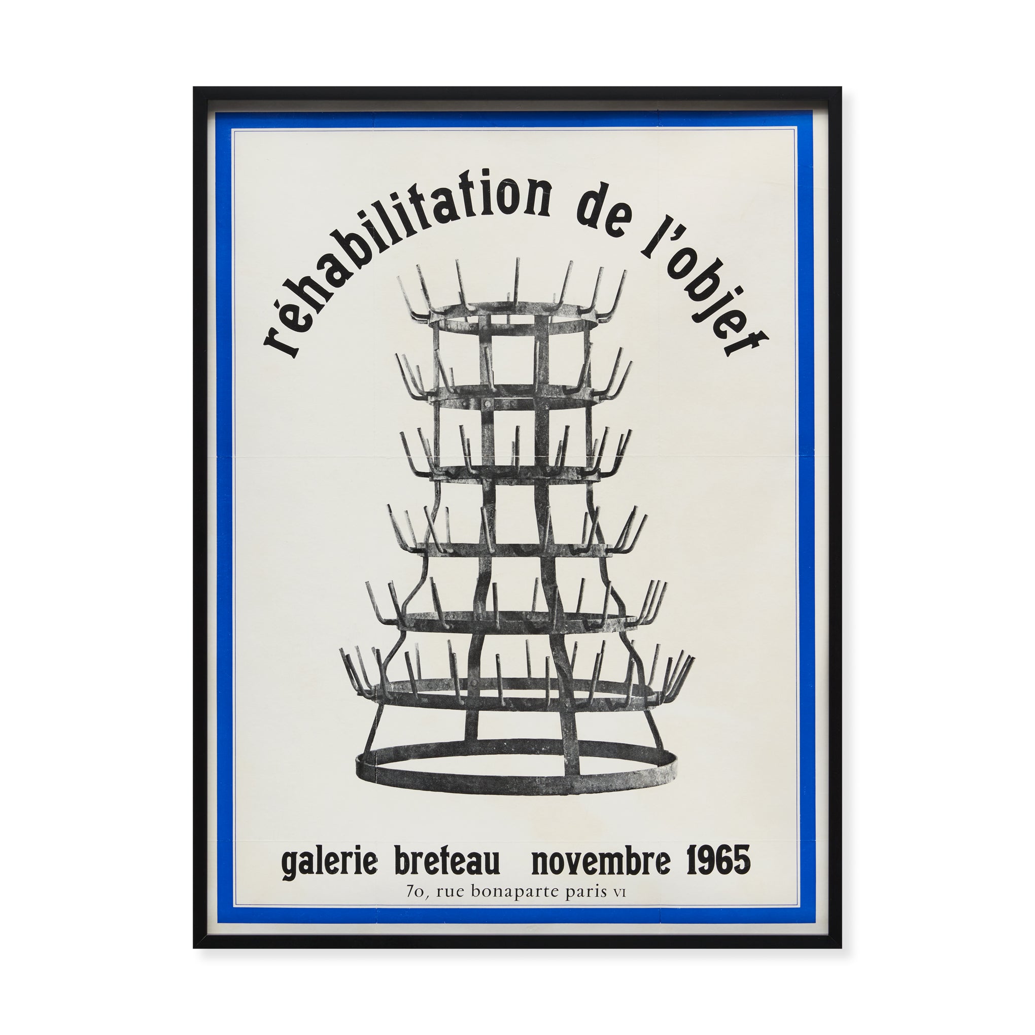 Marcel Duchamp Réhabilitation de l'Objet Framed Poster – MoMA