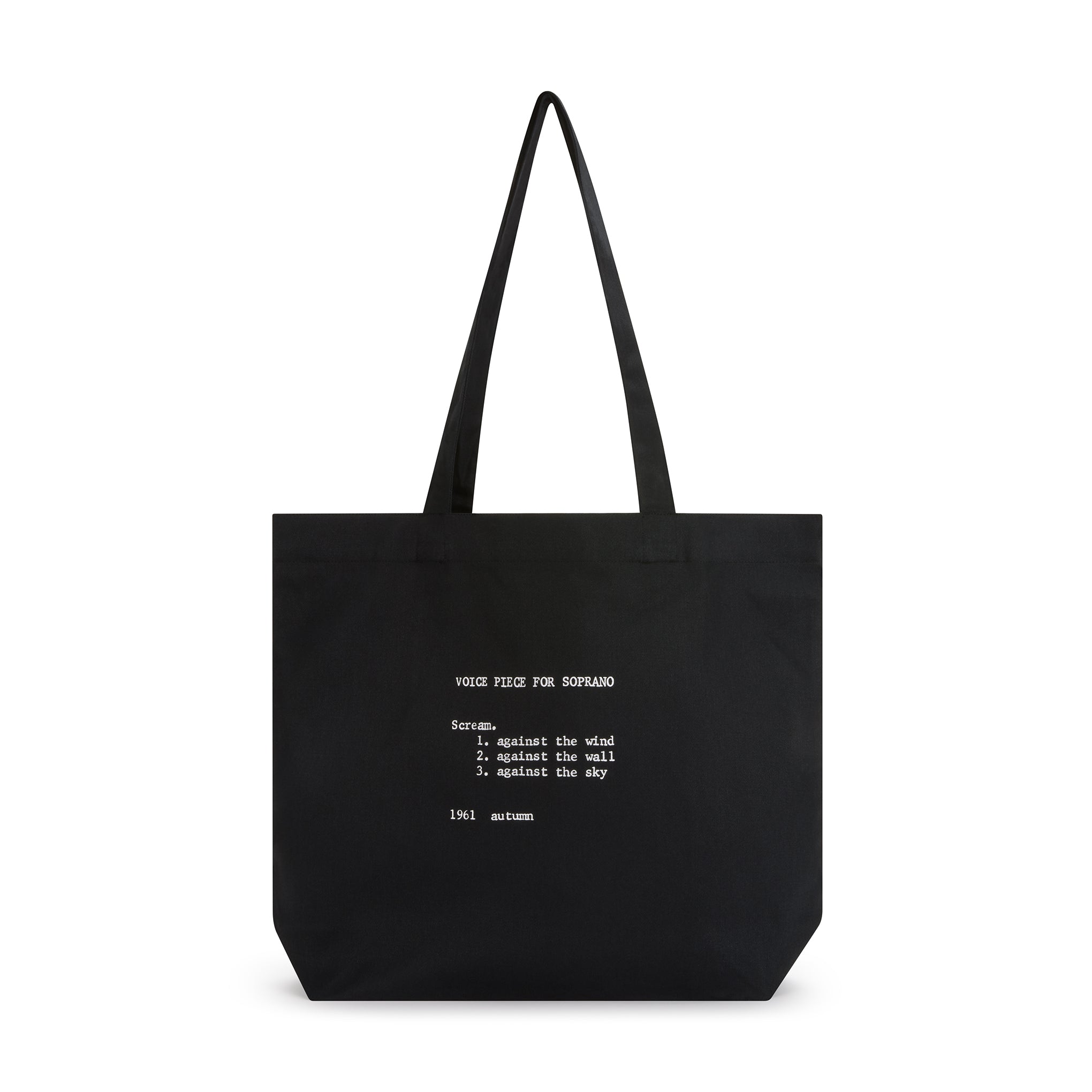 PANGAIA Yoko Ono Voice Piece for Soprano Tote Bag – MoMA Design Store