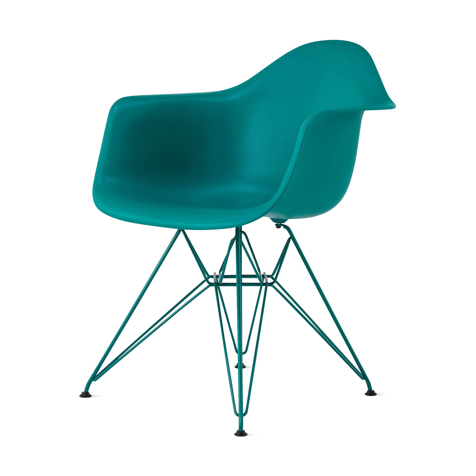 Herman Miller x HAY Eames Molded Recycled Plastic Armchair - Mint