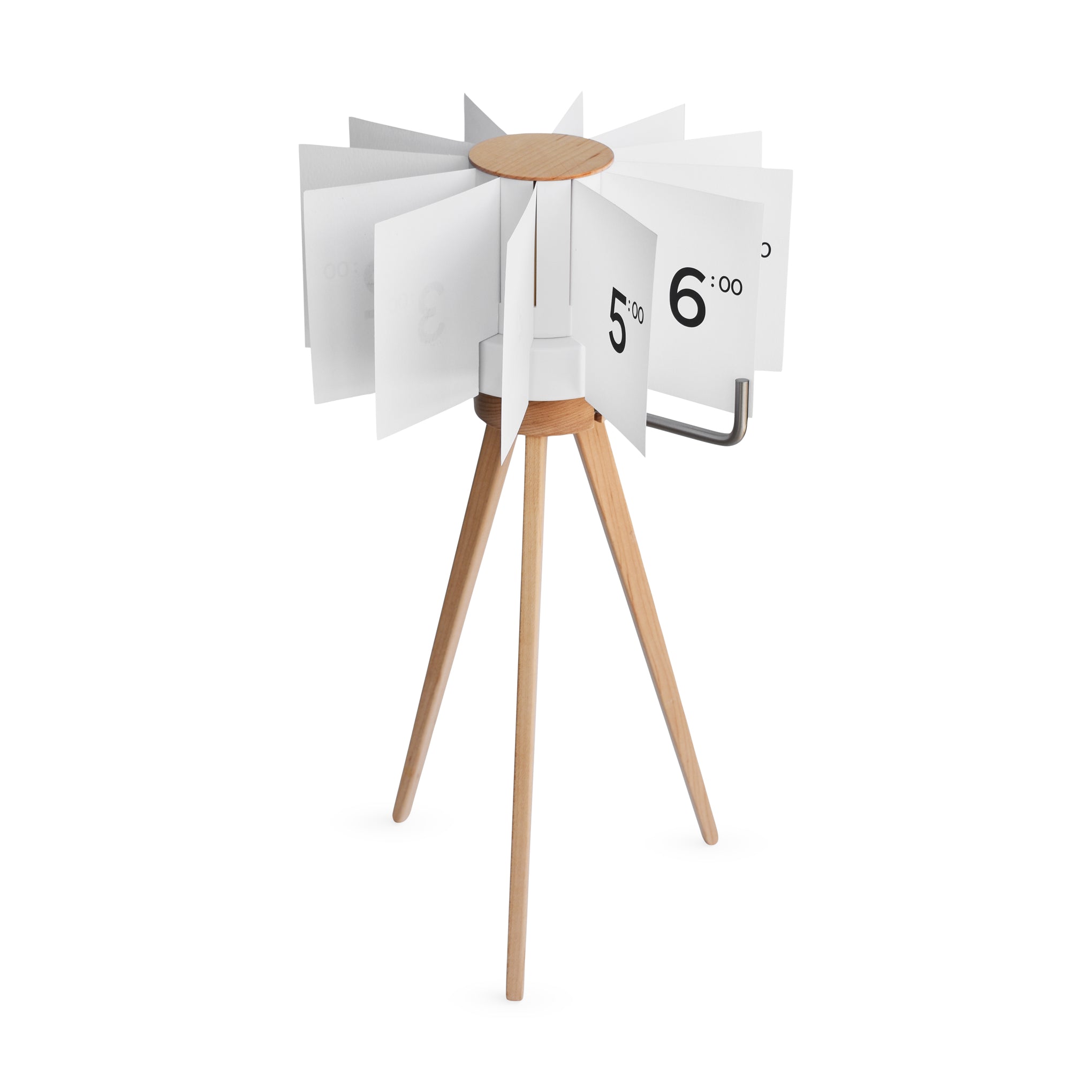 Paper Leaves NRH Mini Desk Clock – MoMA Design Store