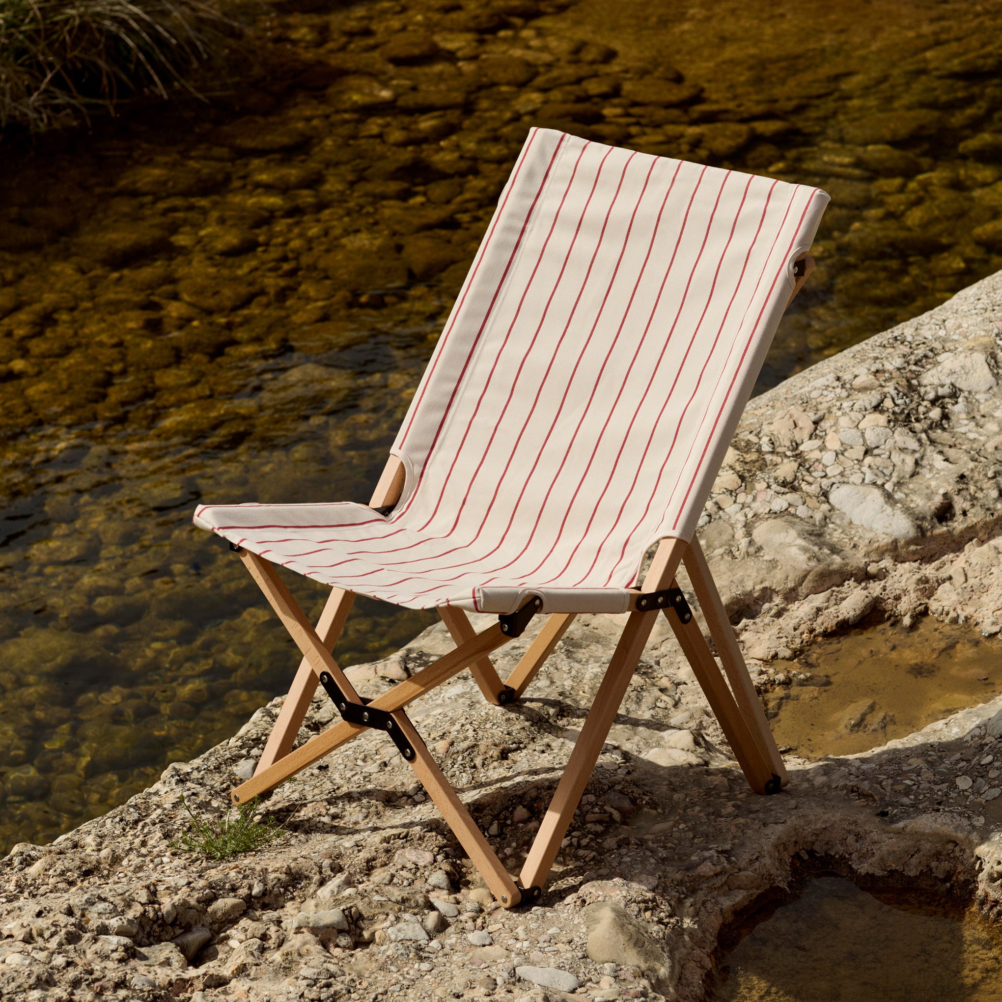 HAY Outdoor Market by Jasper Morrison Shop Folding Chair - Beige