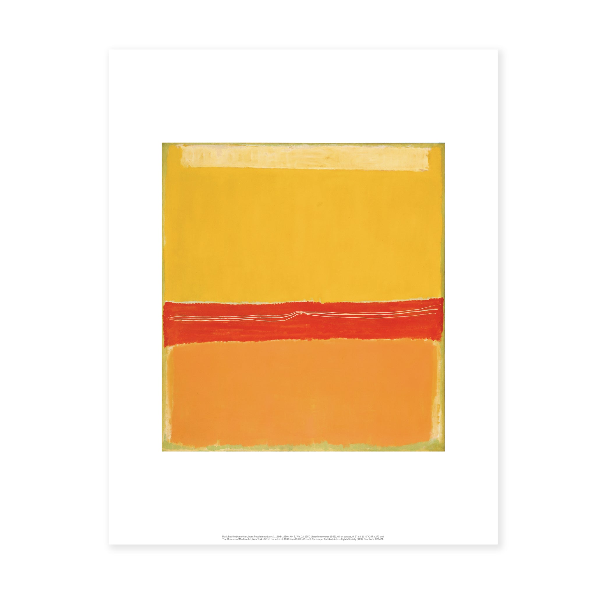 Rothko: No. 5/No. 22 Print – MoMA Design Store
