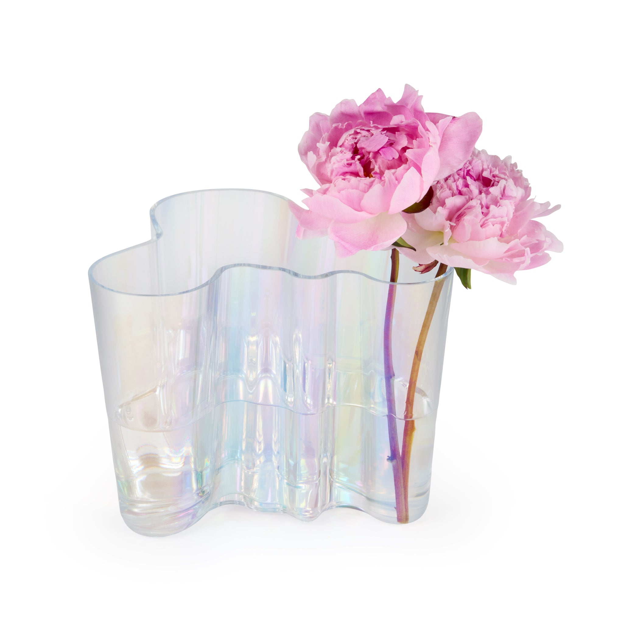 Alvar Aalto Iridescent Glass Vase - 90th Anniversary NYC Edition