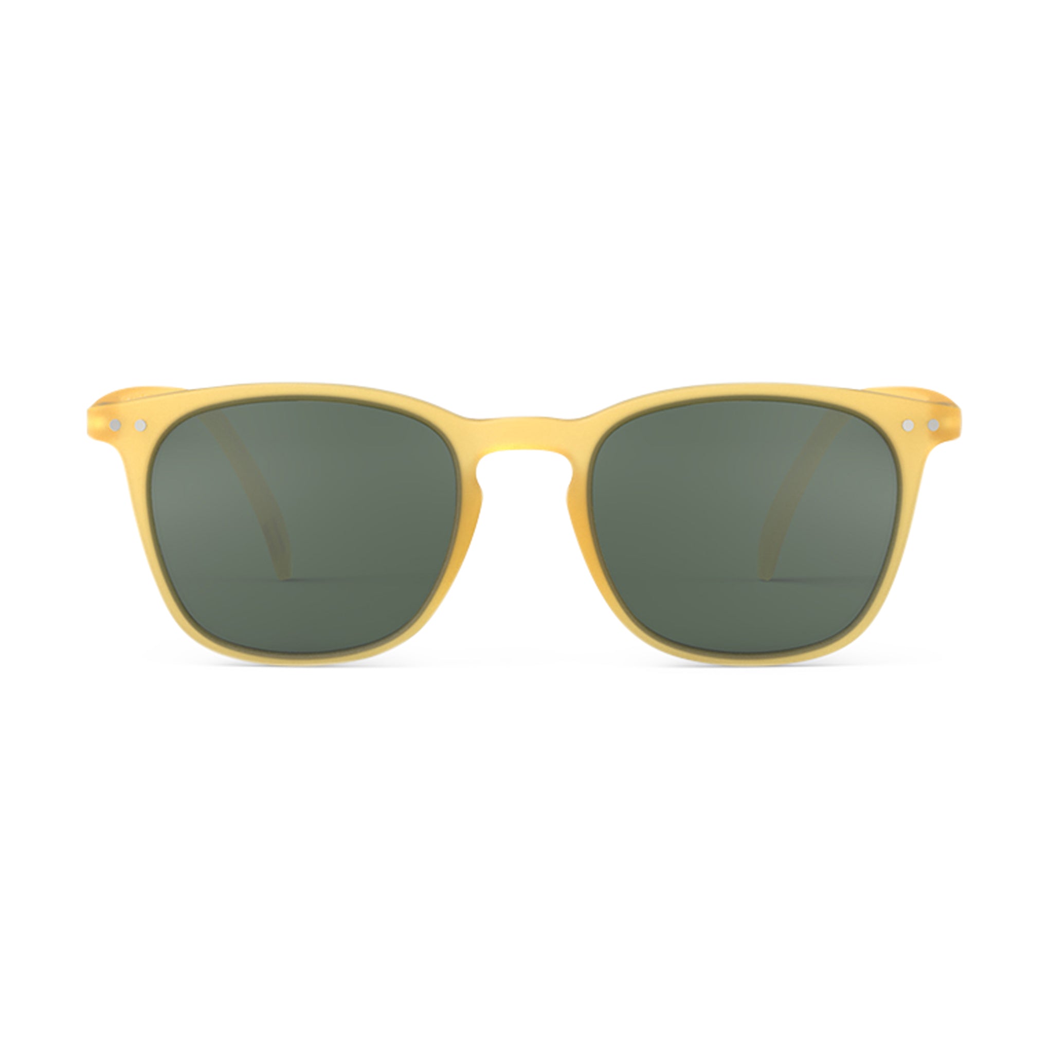 IZIPIZI Tapered Square Sunglasses #E - Yellow Honey – MoMA Design