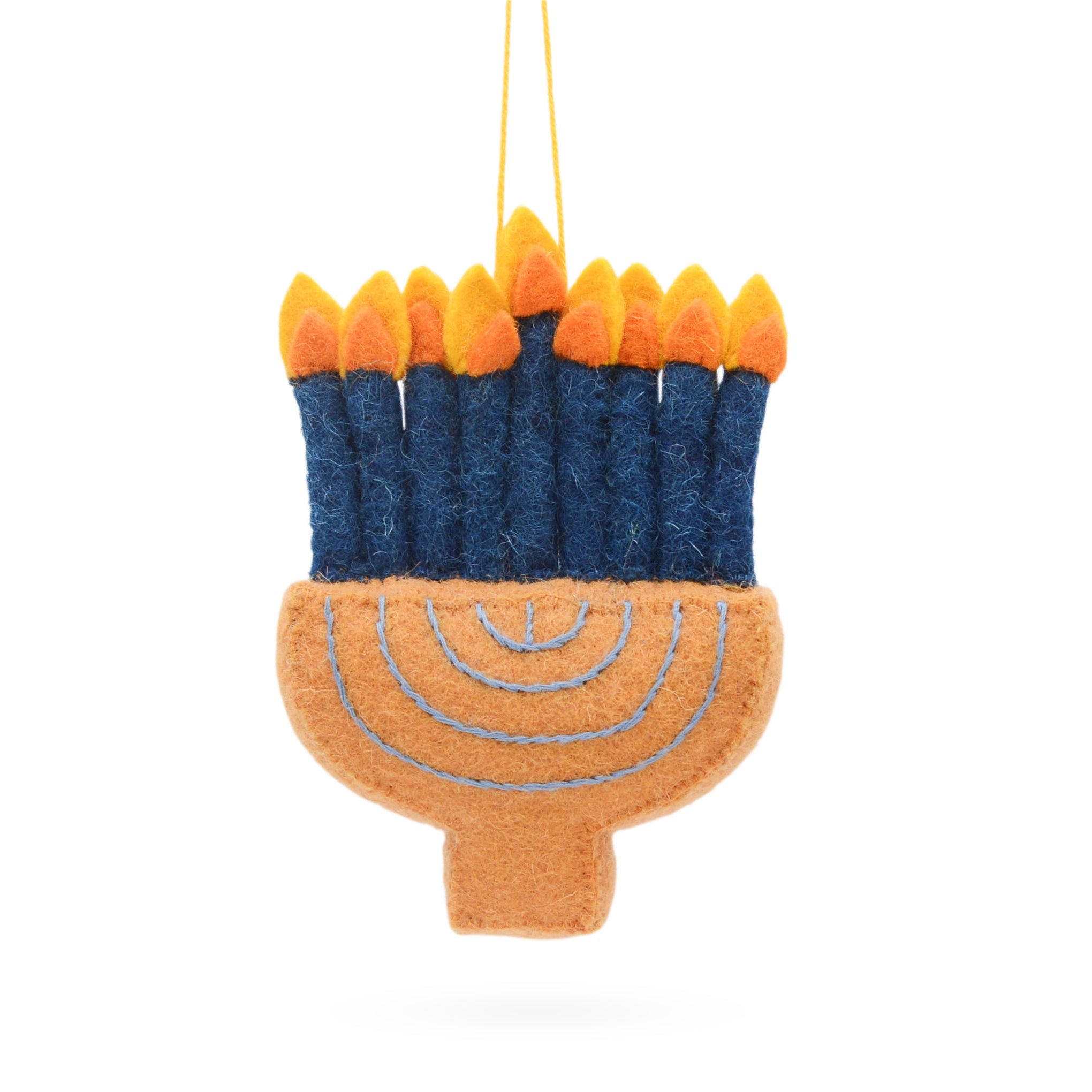 Felt Hanukkah Ornament - Felt Menorah – MoMA Design Store