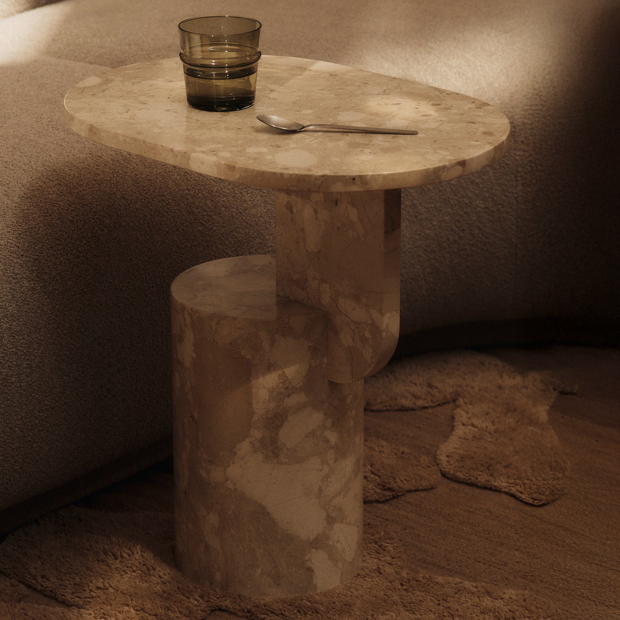 Insert Side Table - Stone Sand – MoMA Design Store