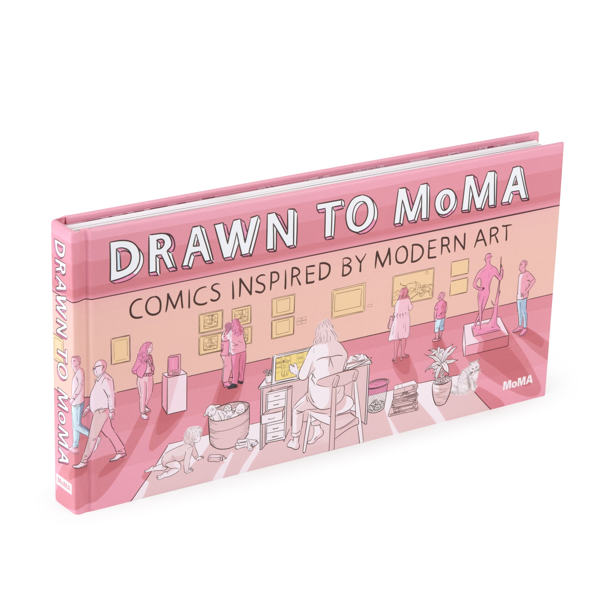 Drawn to MoMA: Comics Inspired by Modern Art – Hardcover – MoMA