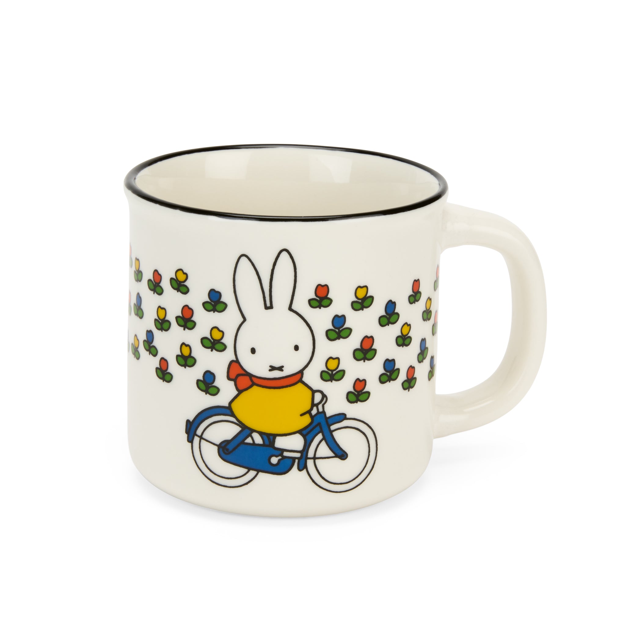 袴ミッフィ- Miffy Retro Flowers Ceramic Mug – MoMA Design Store