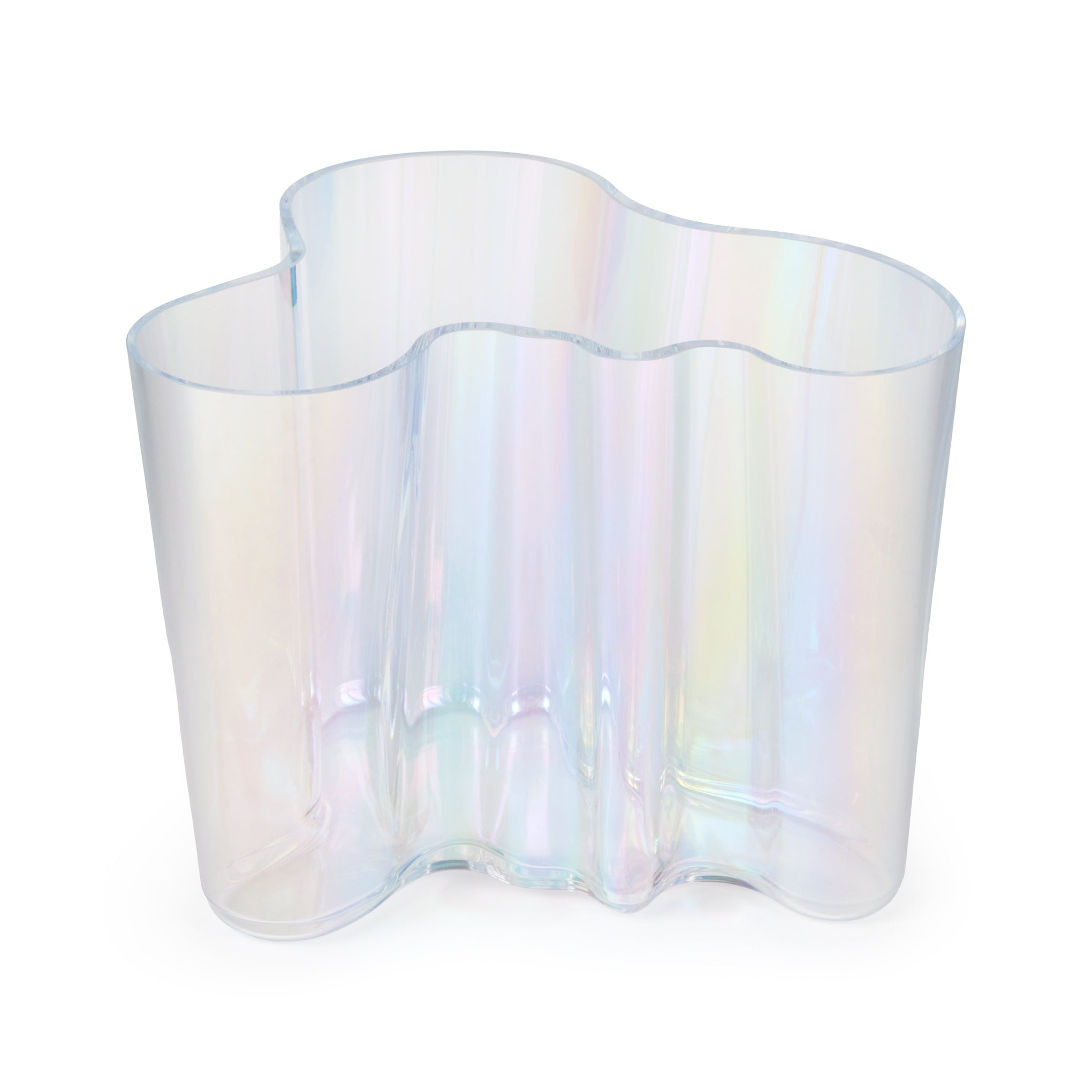 Alvar Aalto Iridescent Glass Vase - 90th Anniversary NYC Edition