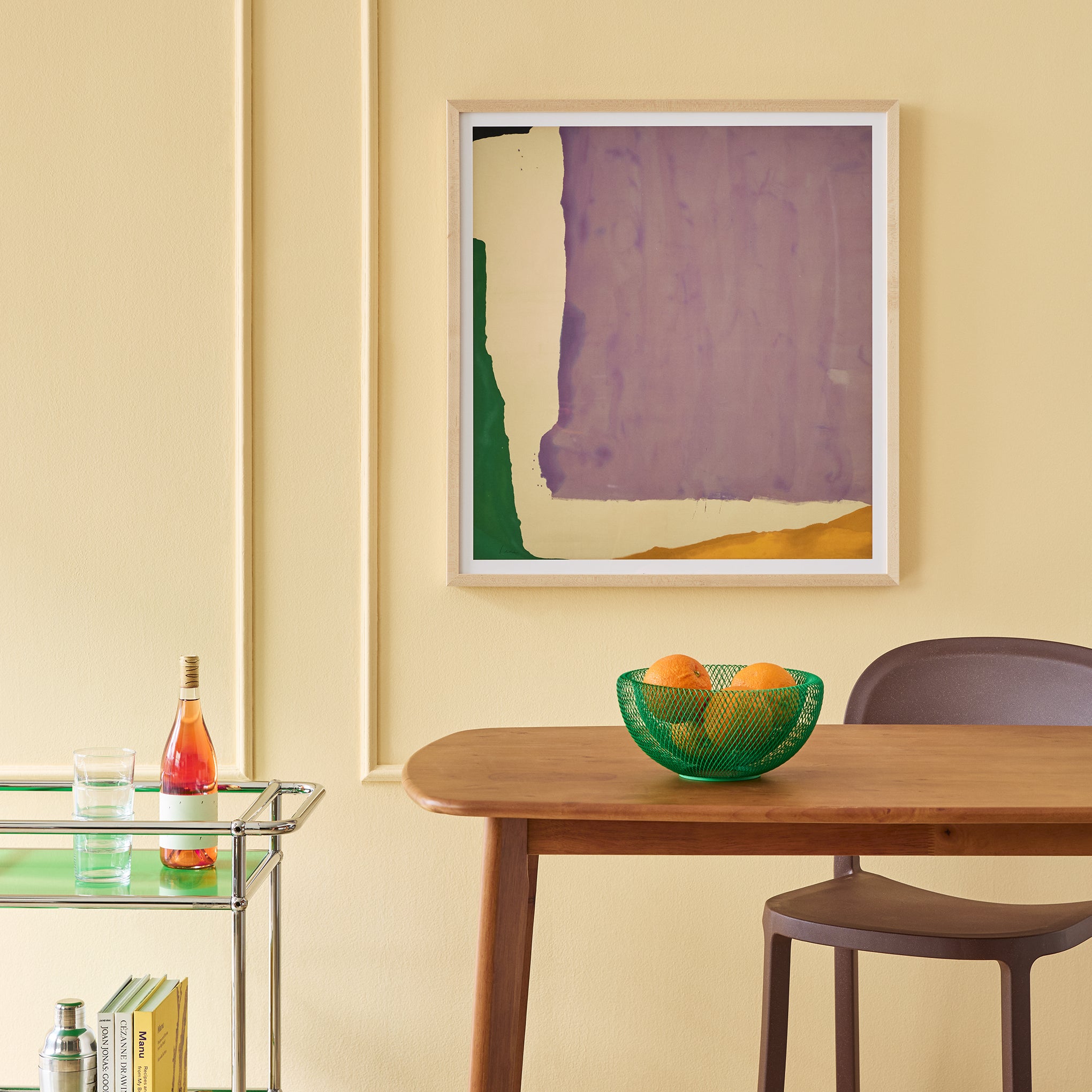 Helen Frankenthaler Mauve District Framed Poster – MoMA Design Store
