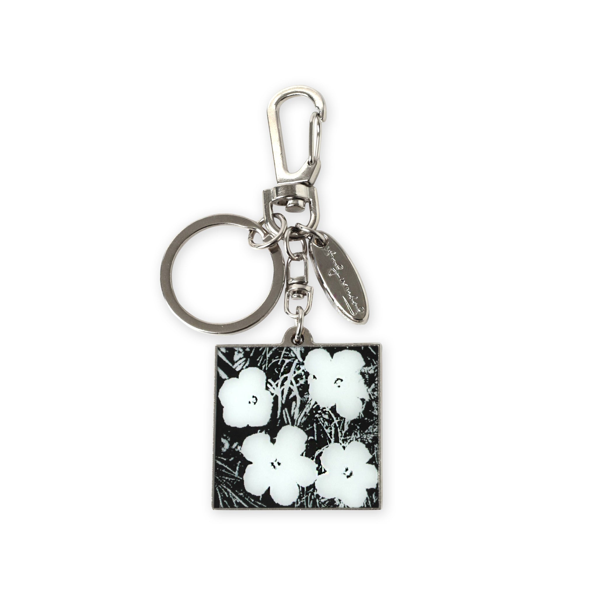 Andy Warhol Flowers Keyring – MoMA Design Store