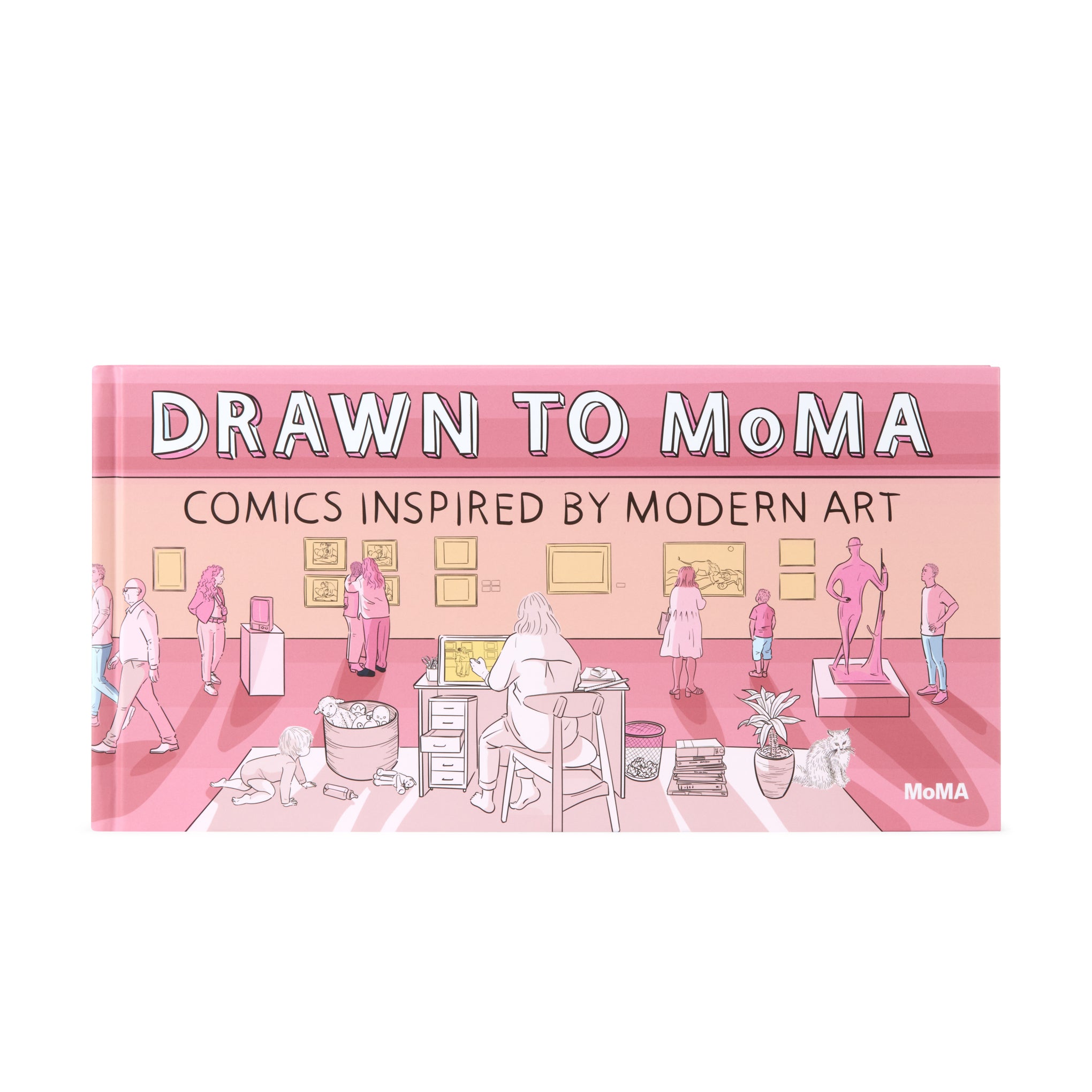 Drawn to MoMA: Comics Inspired by Modern Art – Hardcover – MoMA