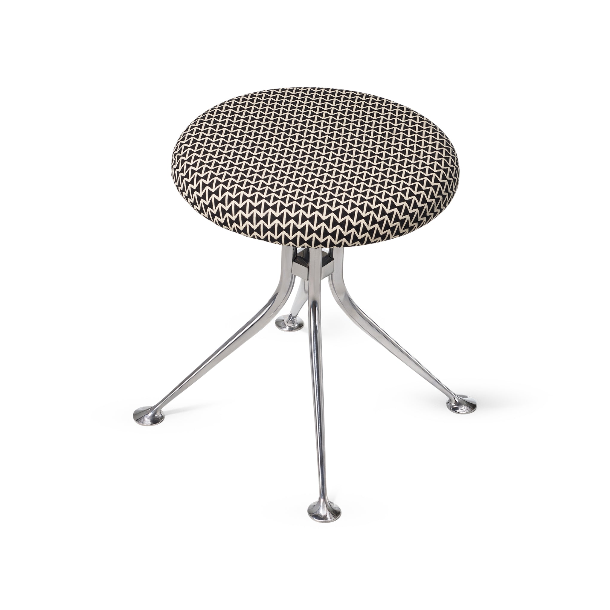 Alexander Girard Upholstered Stool from Herman Miller - Double