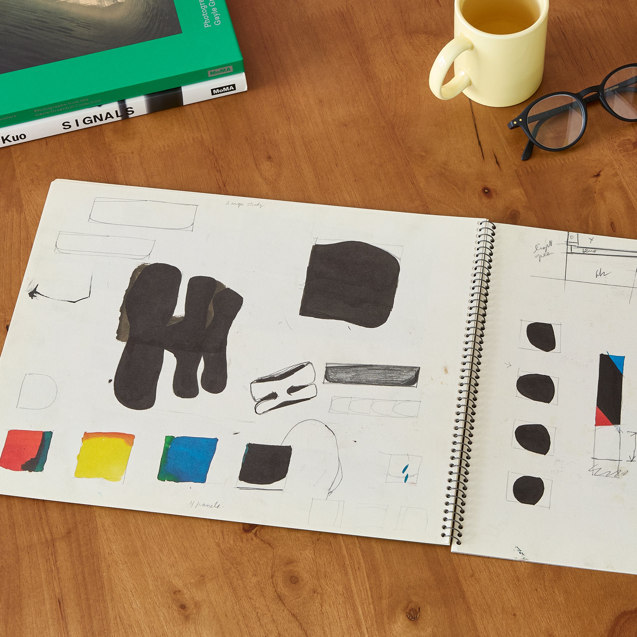 Ellsworth Kelly: Sketchbook #26 – Limited Edition Facsimile – MoMA