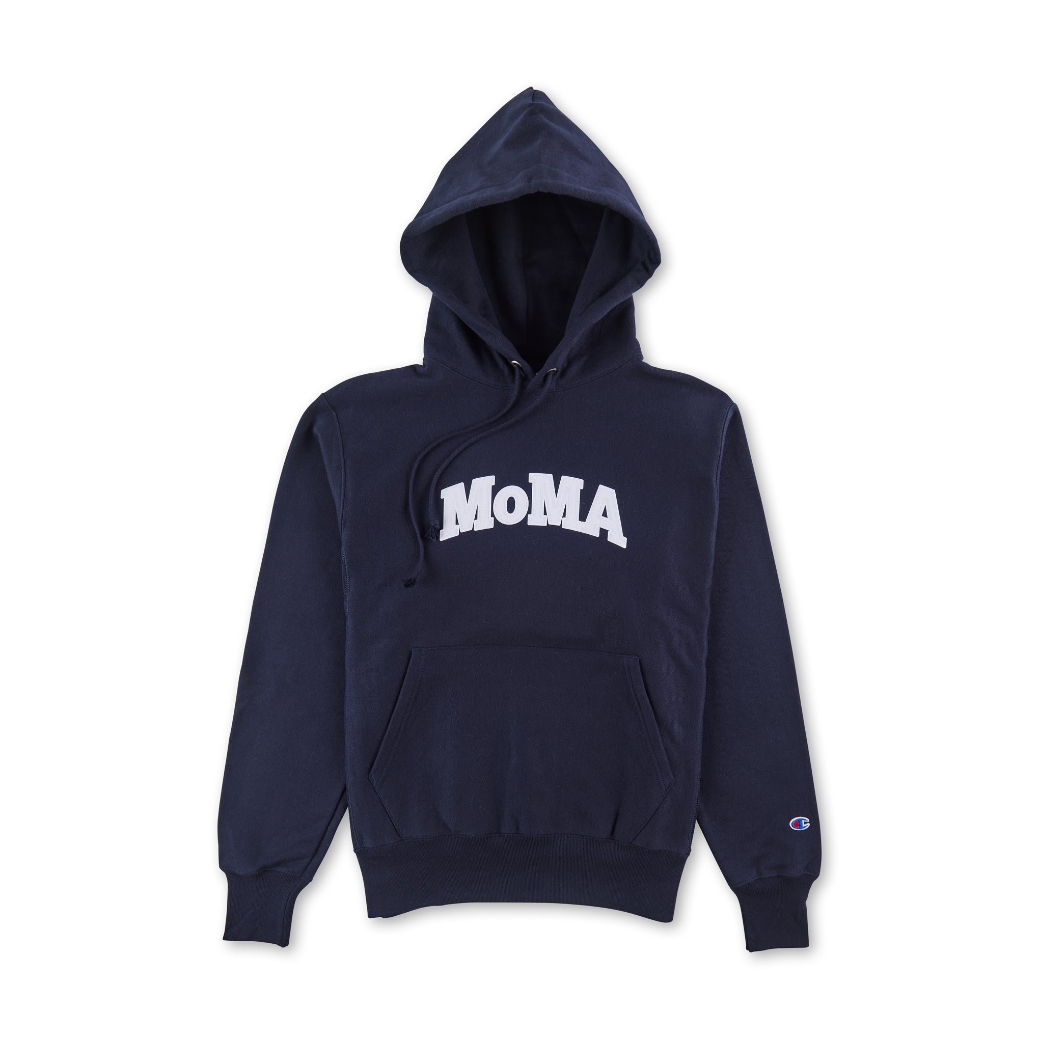 Champion Hoodie MoMA Edition Navy – MoMA Design Store
