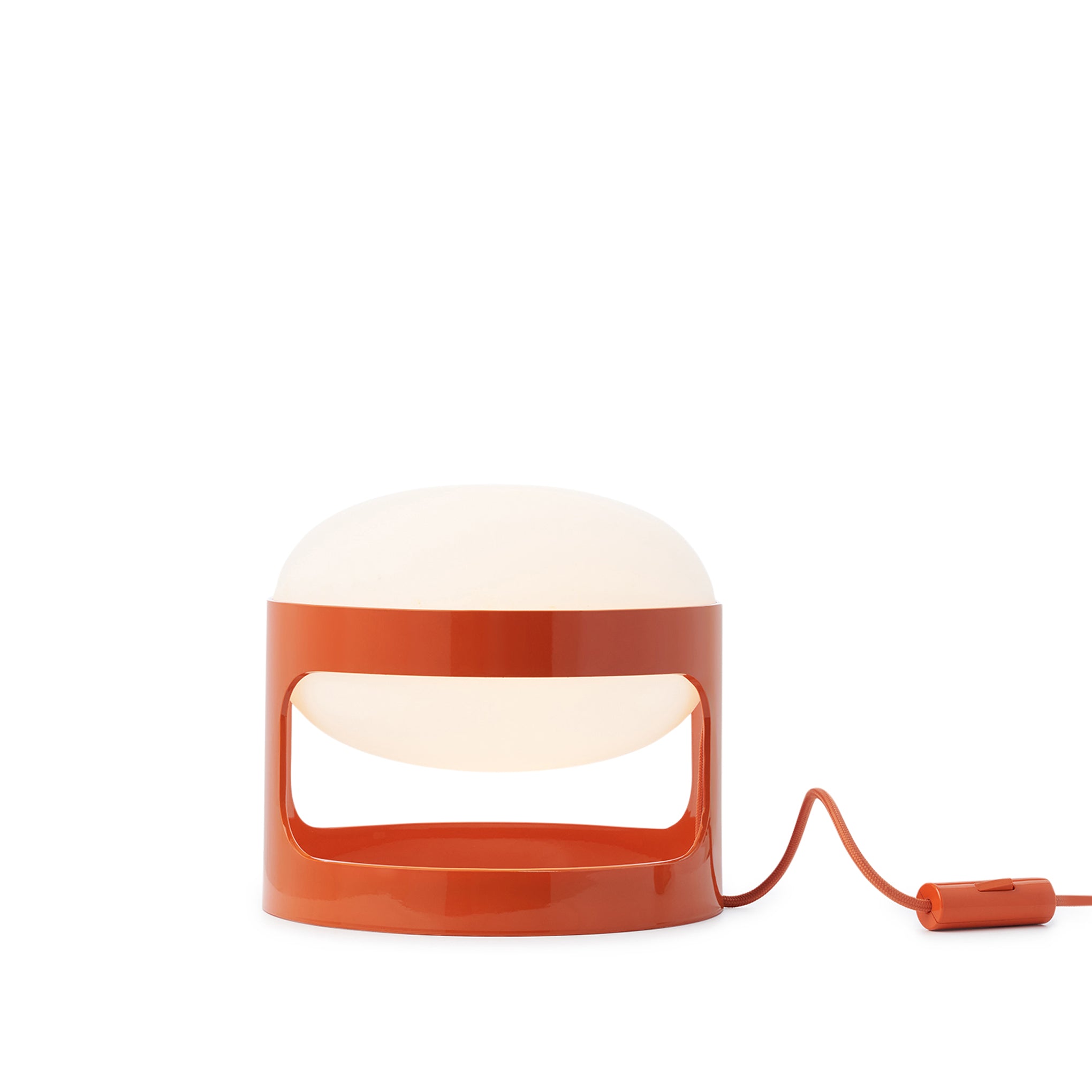 Joe Colombo KD28 Stacking Table Lamp from Kartell - Orange – MoMA