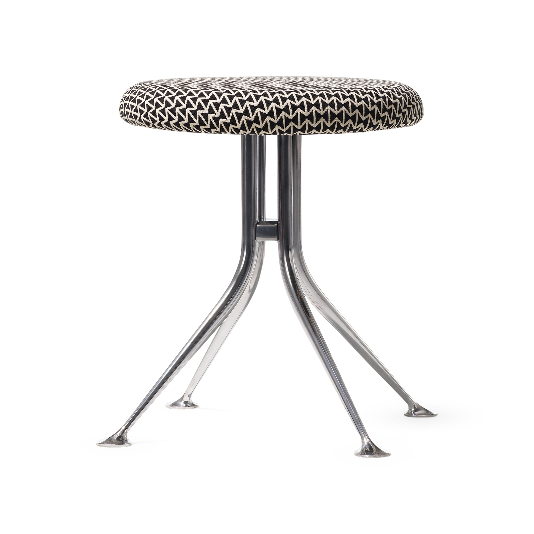 Alexander Girard Upholstered Stool from Herman Miller - Double