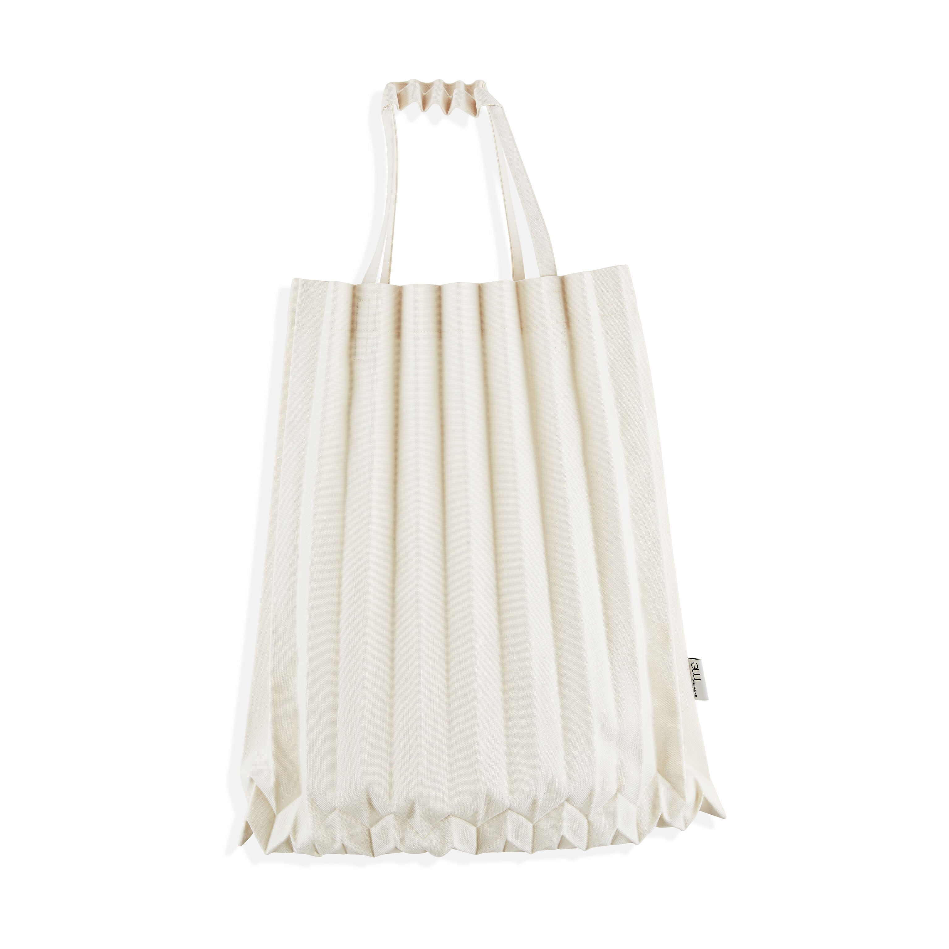 me ISSEY MIYAKE Recycled Polyester Trunk Pleats Bag - Off White