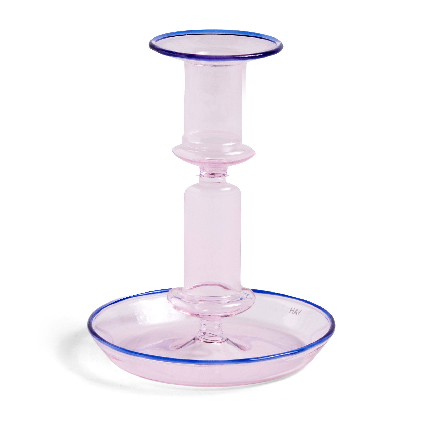 HAY Flare Glass Candle Holder - Light Pink – MoMA Design Store